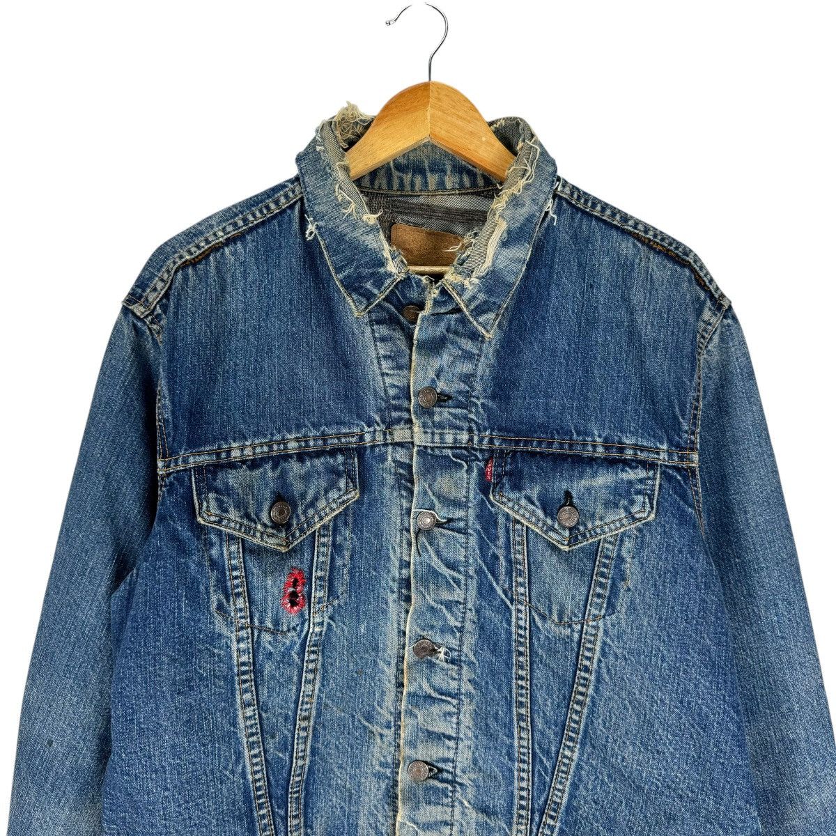 Levi's ⚡️60s LEVI’S BIG E TYPE 3 TRUCKER DENIM JEANS JACKET Size US L / EU 52-54 / 3 - 7 Thumbnail