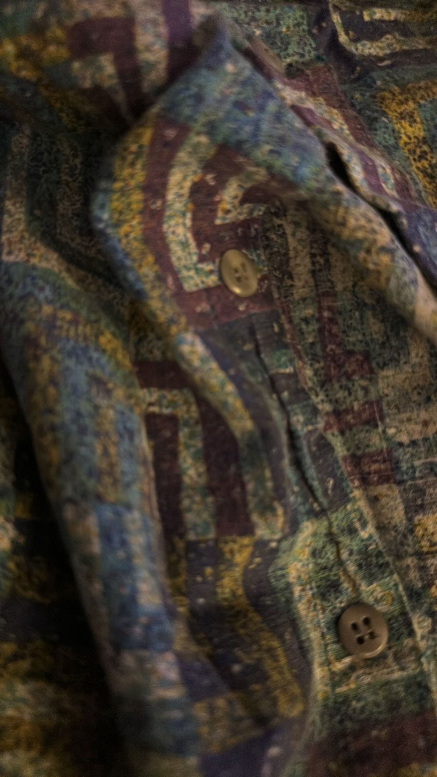 Vintage Vintage Impact button -up shirt with rad design. Size US L / EU 52-54 / 3 - 5 Thumbnail