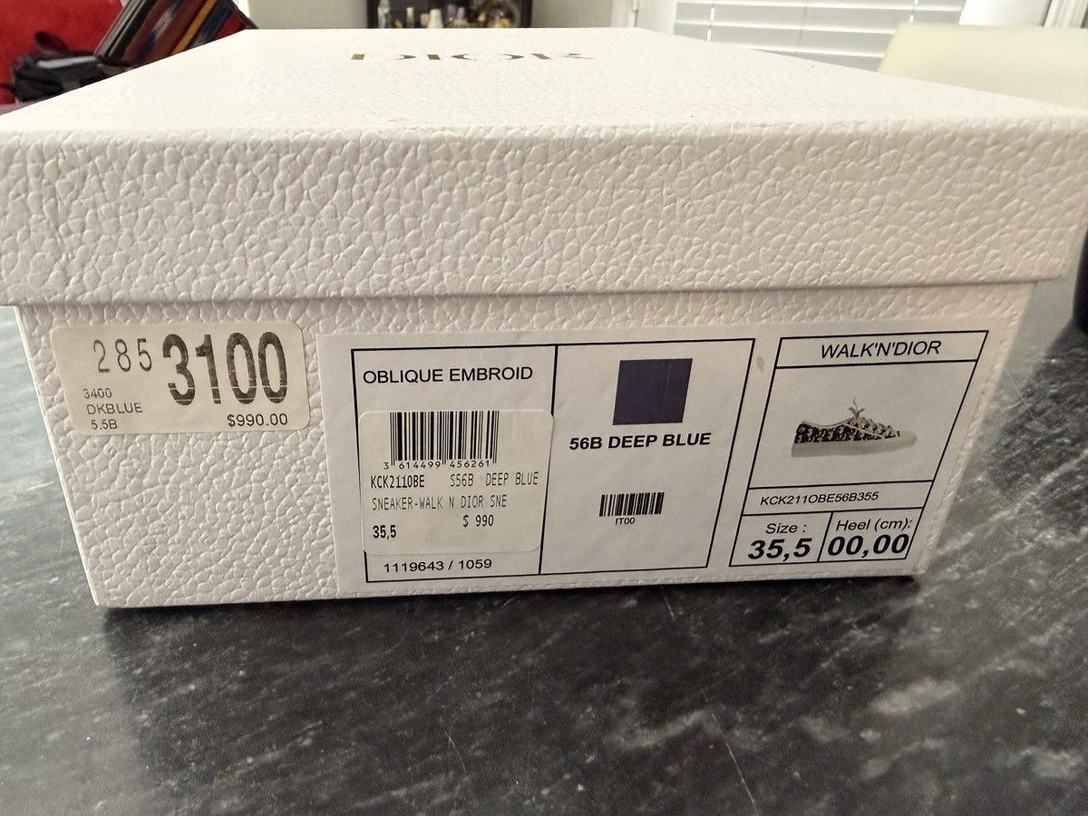 Dior Dior sneakers Walk'n'Dior Sneaker size 35.5 Size US 5.5 / IT 35.5 - 9 Thumbnail