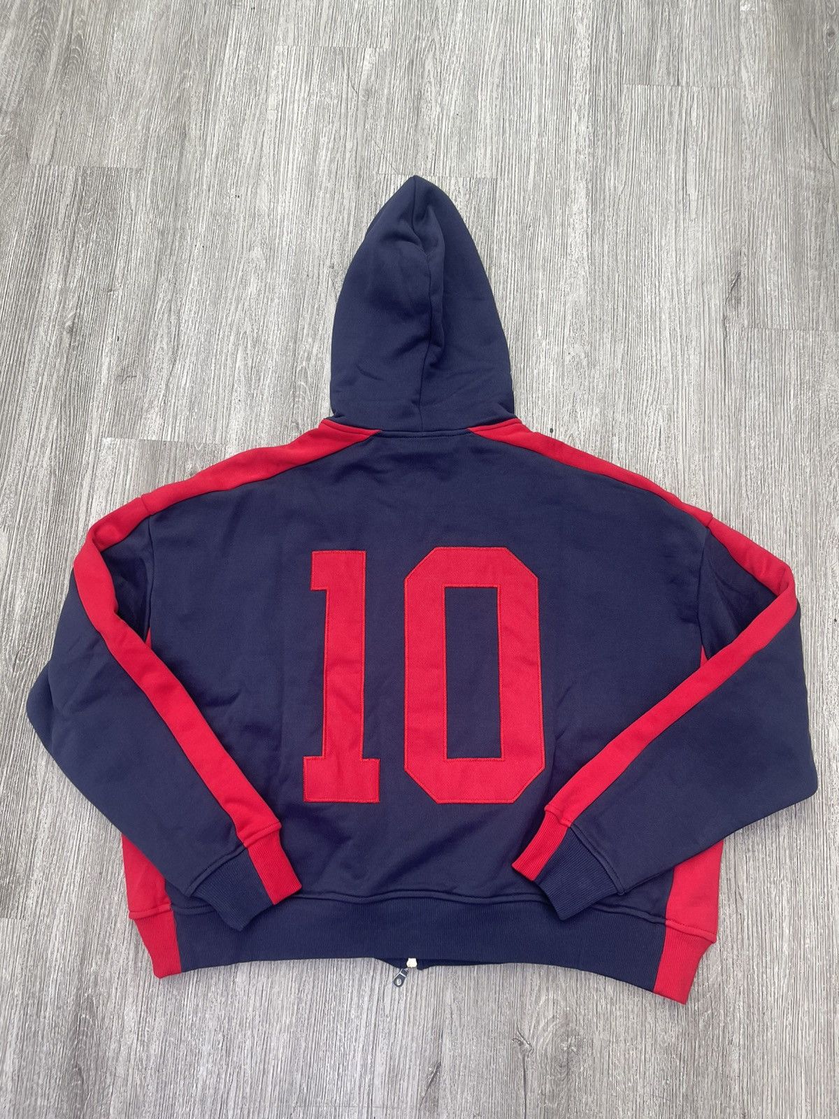 HMDD HMDD lisbon Racing zip Up Hoodie (Navy/Red) Size US XS / EU 42 / 0 - 2 Thumbnail