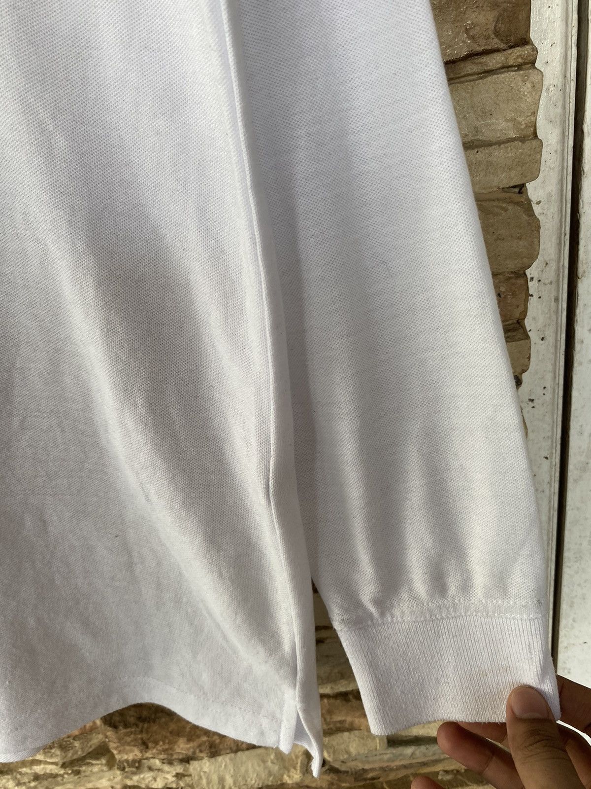 Fila Vintage Fila Biela Italia Halfzipper Long Sleeve Tees Size US L / EU 52-54 / 3 - 3 Thumbnail
