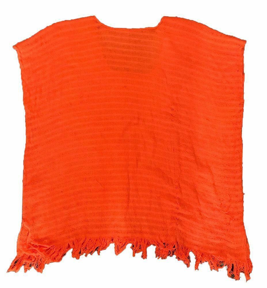 Designer Pre Owned Orange Loomed Blouse Xl Size XL / US 12-14 / IT 48-50 - 2 Thumbnail