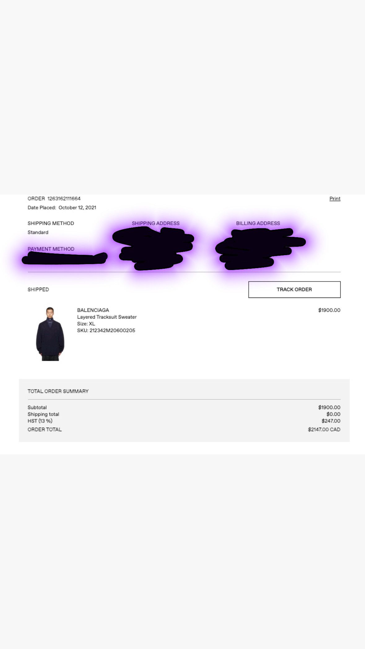 Balenciaga Balenciaga Layered Knit Tracksuit Sweater Size US XL / EU 56 / 4 - 8 Thumbnail