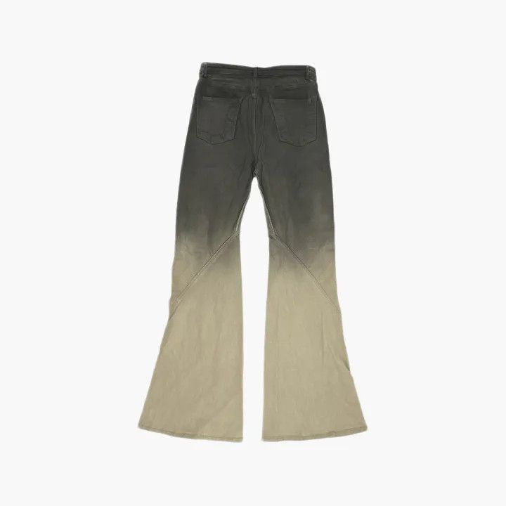 Rick Owens Black Pearl Degrade Bootcut Jeans -2508