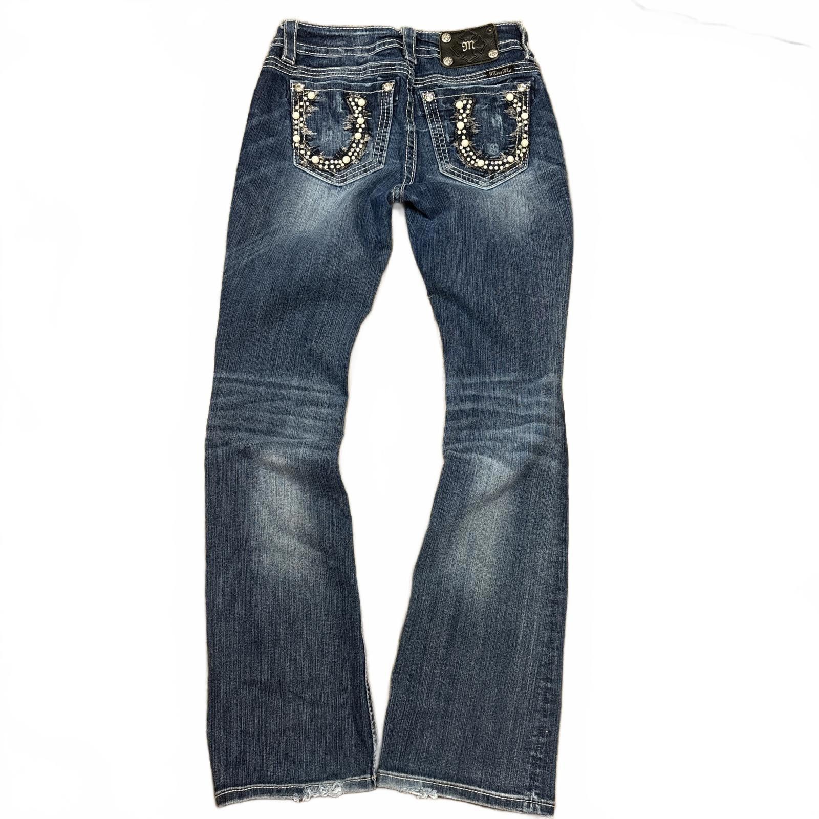 Other y2k miss me distressed studded jeans Size 26" / US 2 / IT 38 - 1 Thumbnail