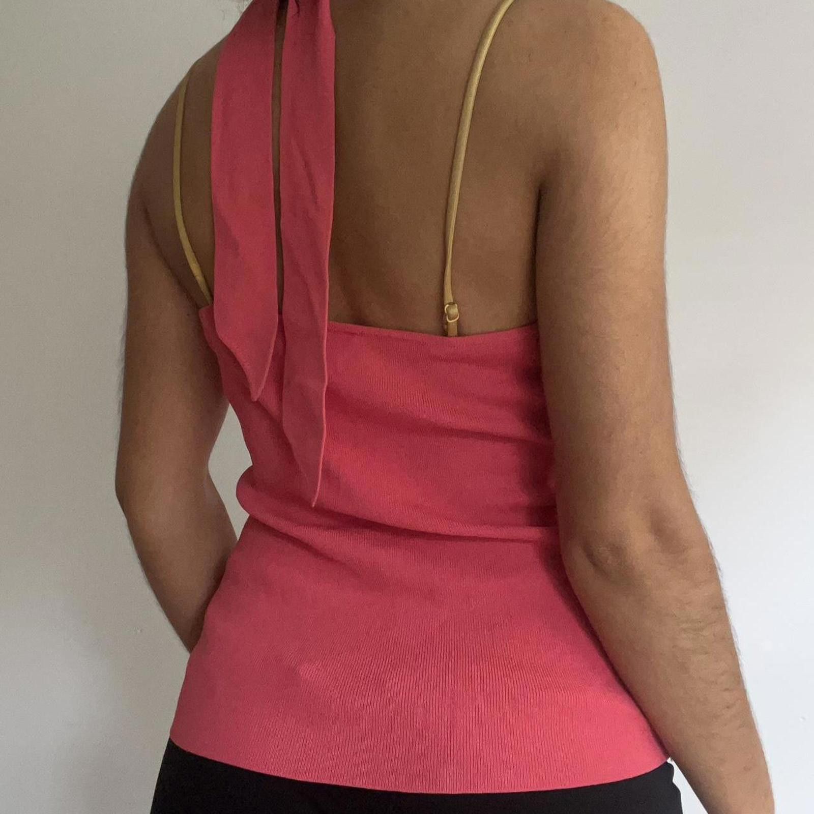 Ann Taylor Pink halter neck top #halterneck #feminine Size S / US 4 / IT 40 - 2 Thumbnail