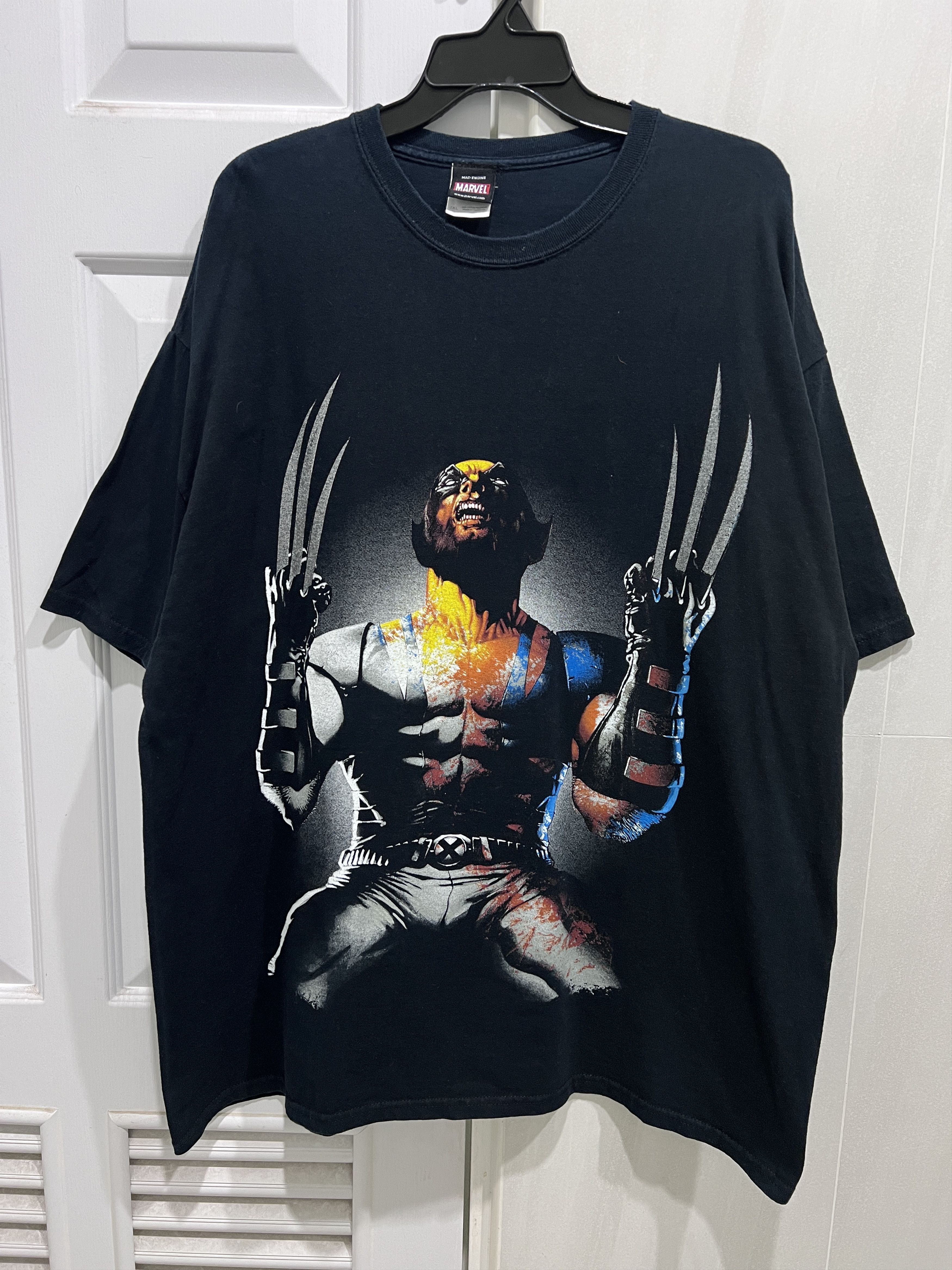DC Comics × Marvel Comics × Vintage Vintage Marvel Wolverine Promo Tee 2XL Size US XXL / EU 58 / 5 - 1 Thumbnail