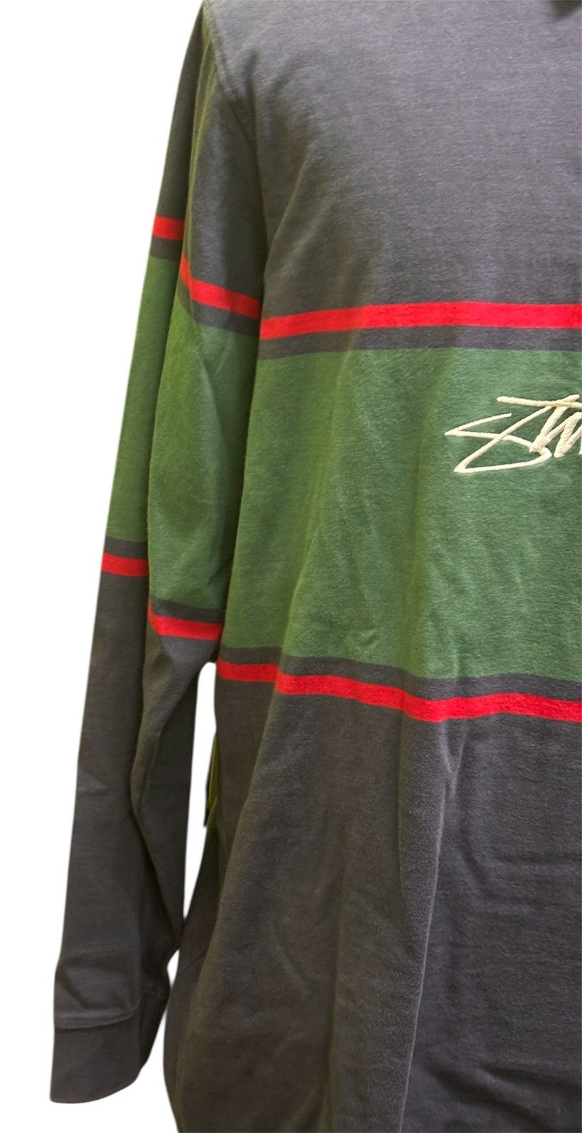 Stussy × Vintage Vintage Stussy Polo Long Sleeve Size US XL / EU 56 / 4 - 9 Thumbnail