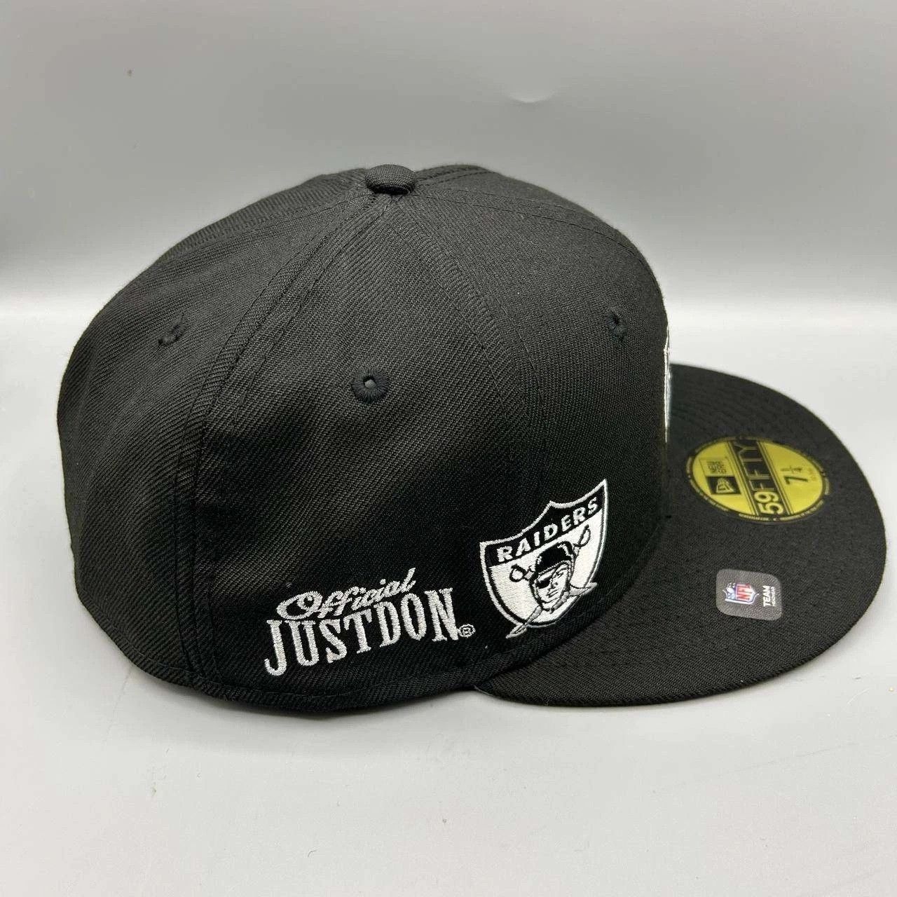 New Era Las Vegas Raiders x Just Don Hat Men 7 1/4 NFL Fitted Wool Size ONE SIZE - 6 Thumbnail