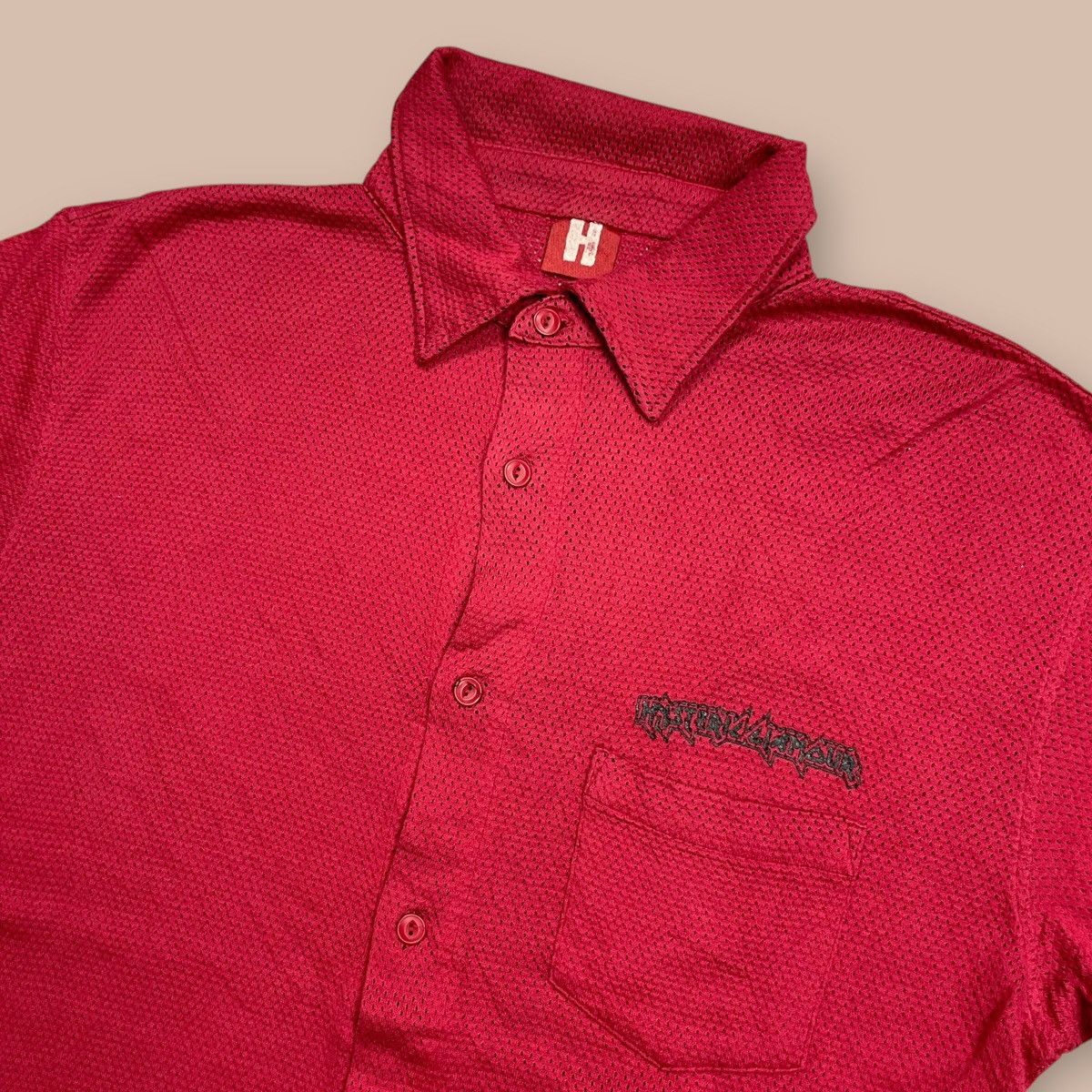 Hysteric Glamour OG Hysteric Glamour Mesh Button up Shirt Size US L / EU 52-54 / 3 - 3 Thumbnail