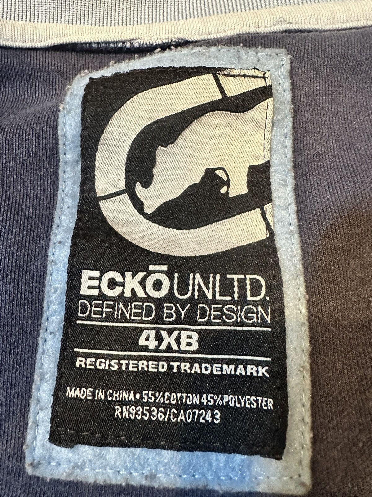 Ecko Unltd. Y2K Navy Ecko Unltd. Light Jacket Size 4XB Size US XXL / EU 58 / 5 - 4 Thumbnail