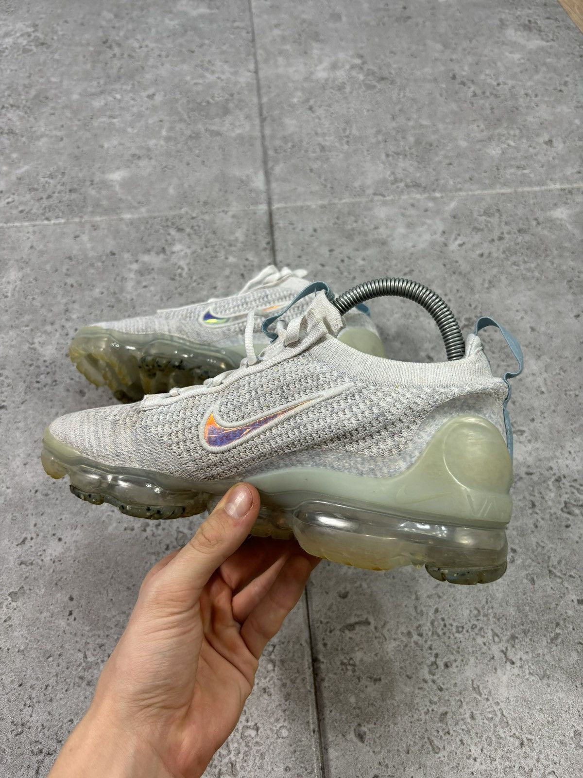 Designer × Nike Wmns Air VaporMax Flyknit Hype Trendy Shoes Streetwear Size US 8 / IT 38 - 3 Thumbnail