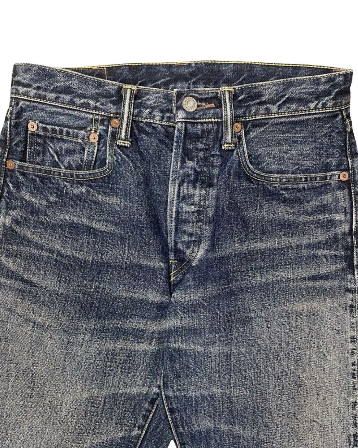 Kapital Blue Hands Japanese Denim Jeans Size US 27 - 6 Thumbnail