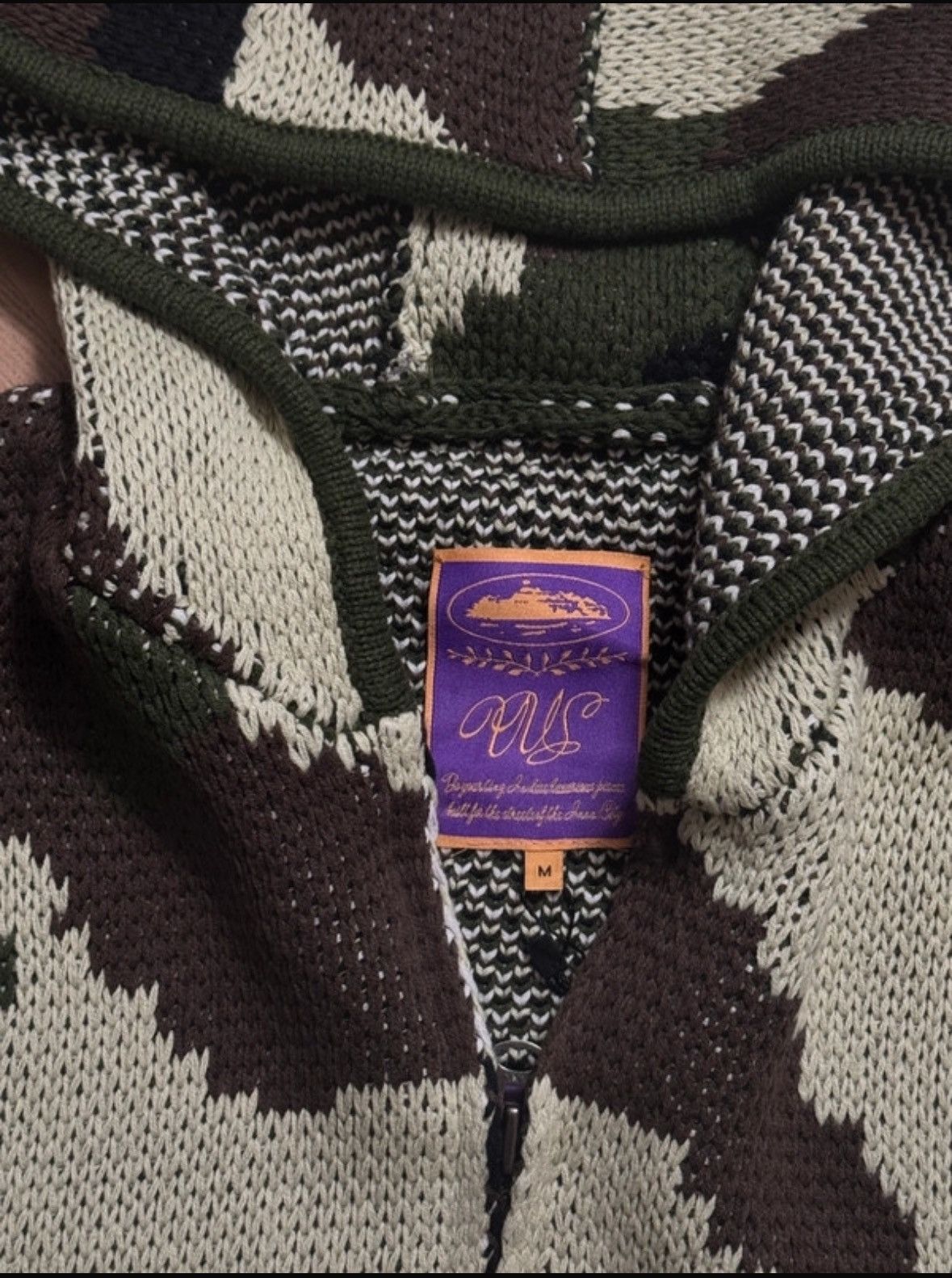 Corteiz Corteiz knit zip hoodie Size US M / EU 48-50 / 2 - 7 Thumbnail