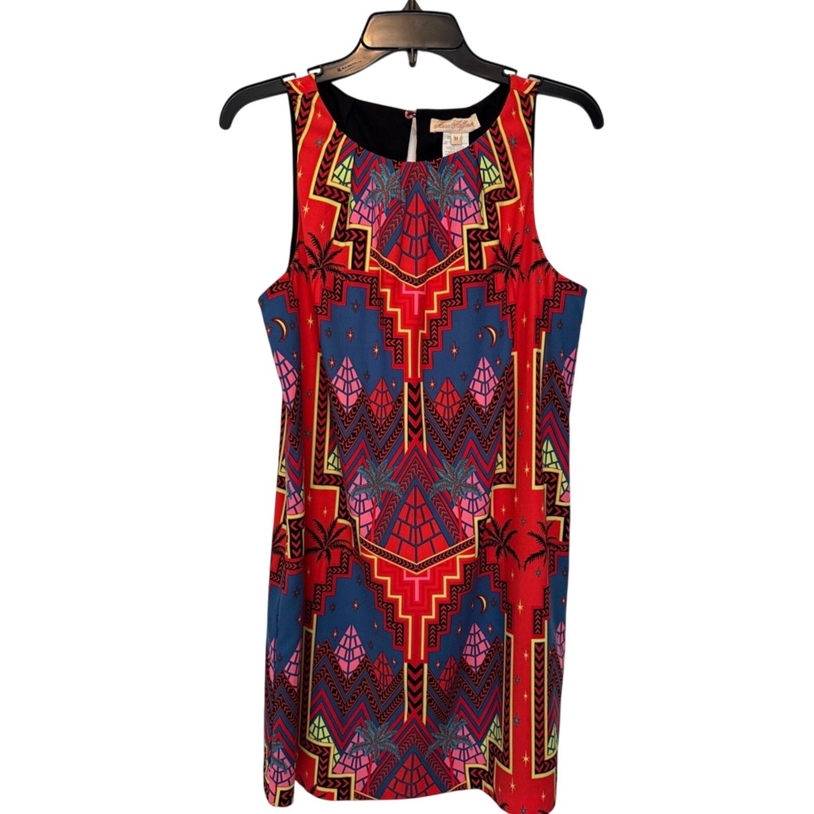 Mara Hoffman Mara Hoffman Pyramid Print Mini Dress sz M Size M / US 6-8 / IT 42-44 - 1 Thumbnail