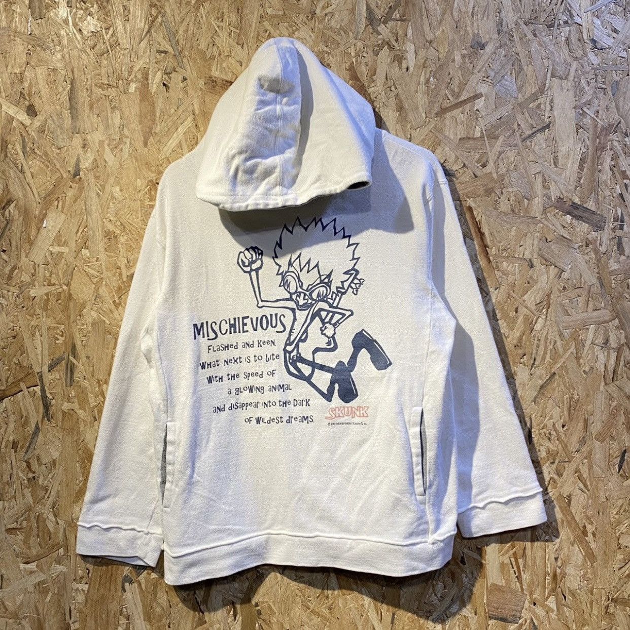 Cartoon Network × Japanese Brand MISCHIEVOUS SKUNK HOODIES Size US L / EU 52-54 / 3 - 1 Thumbnail