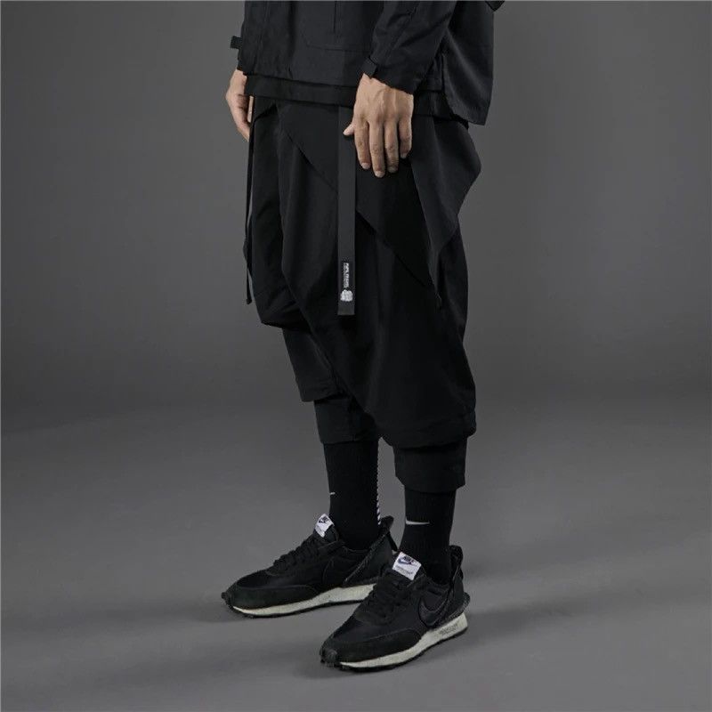 Other PUPIL TRAVEL Flapper Sarouel Pants Black Size US 35 - 2 Thumbnail