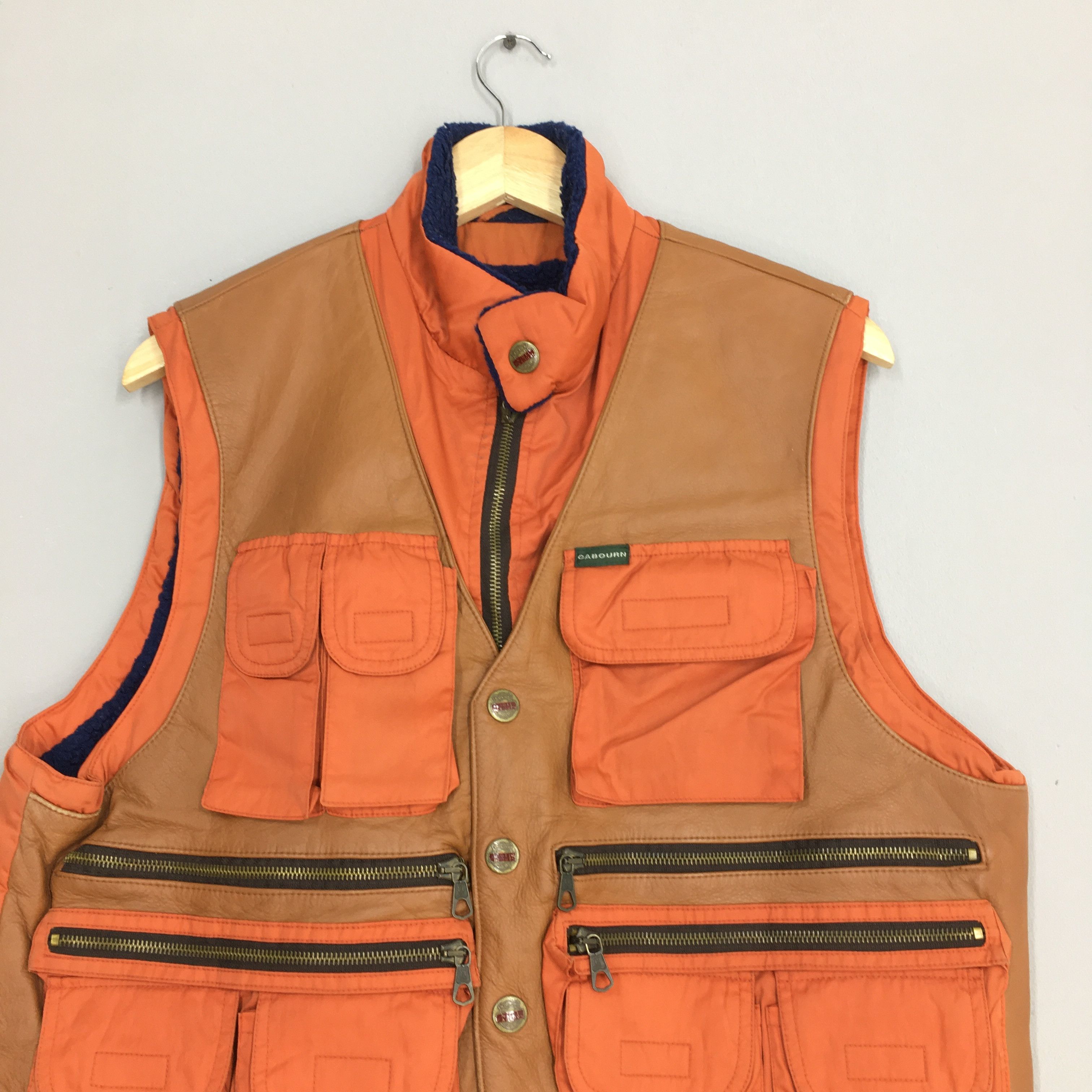 Nigel Cabourn Vintage Nigel Cabourn Tactical Vest Jacket Medium Size US M / EU 48-50 / 2 - 2 Thumbnail