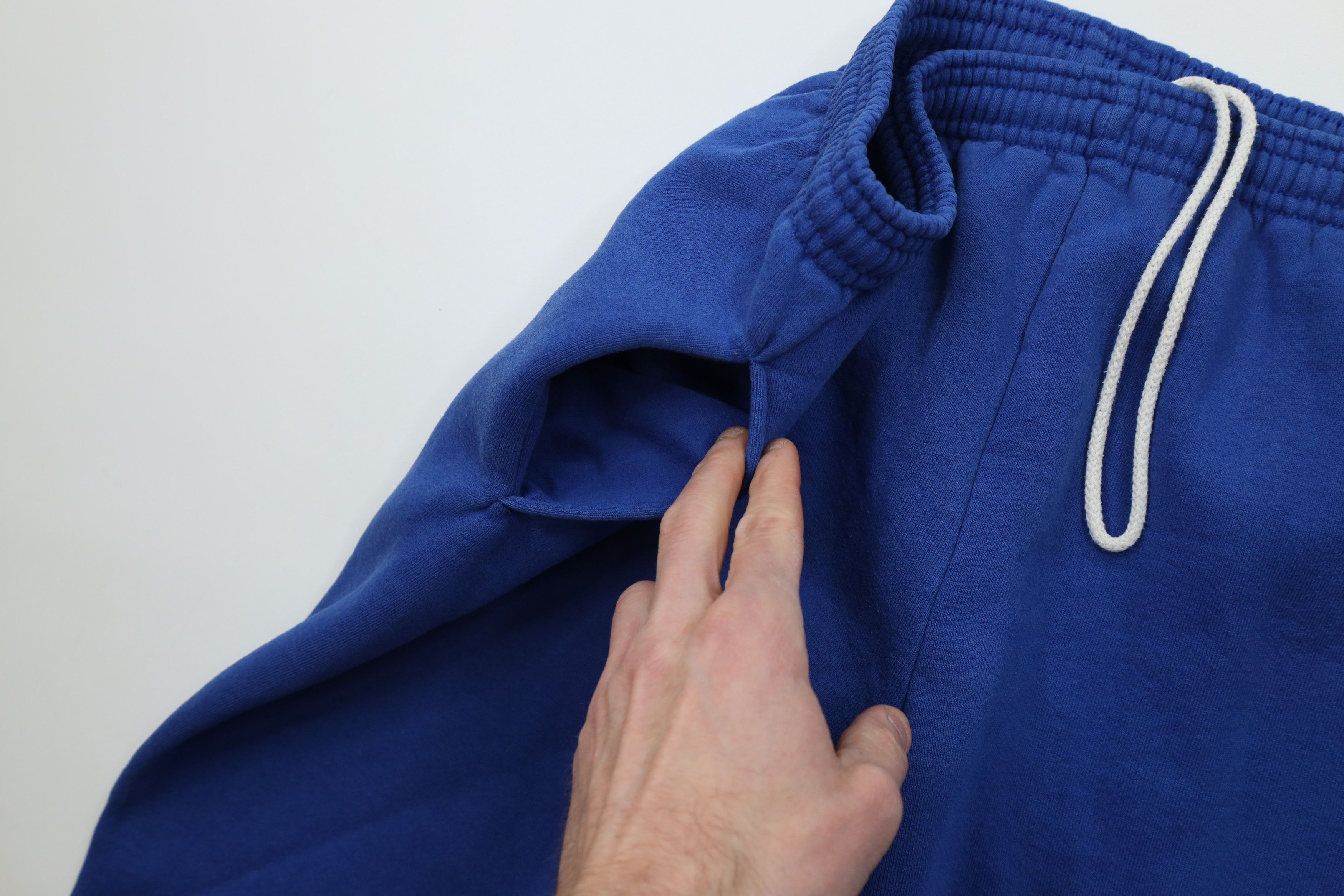 Vintage Vintage 90s Streetwear Sweatpants Joggers Royal Blue USA Size US 38 / EU 54 - 7 Thumbnail