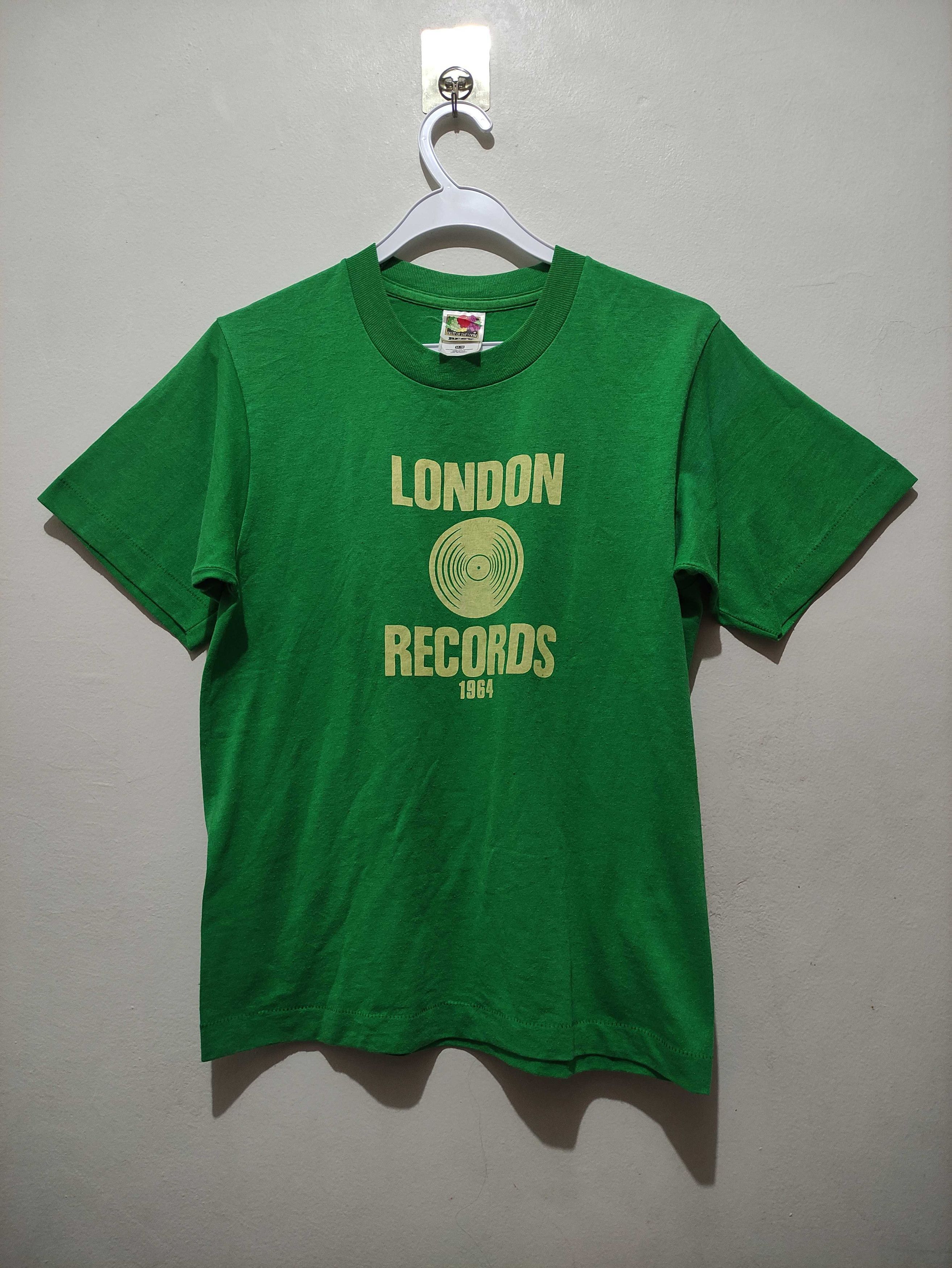 Band Tees Vintage London Records Shirt Size US S / EU 44-46 / 1 - 1 Thumbnail