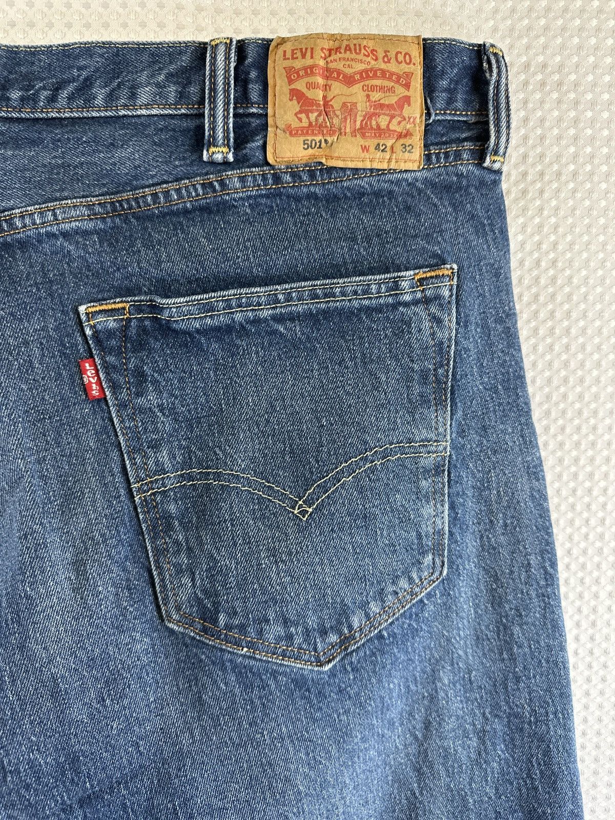 Levi's Levi’s 501® ORIGINAL MEN'S JEANS Size US 42 / EU 58 - 7 Thumbnail