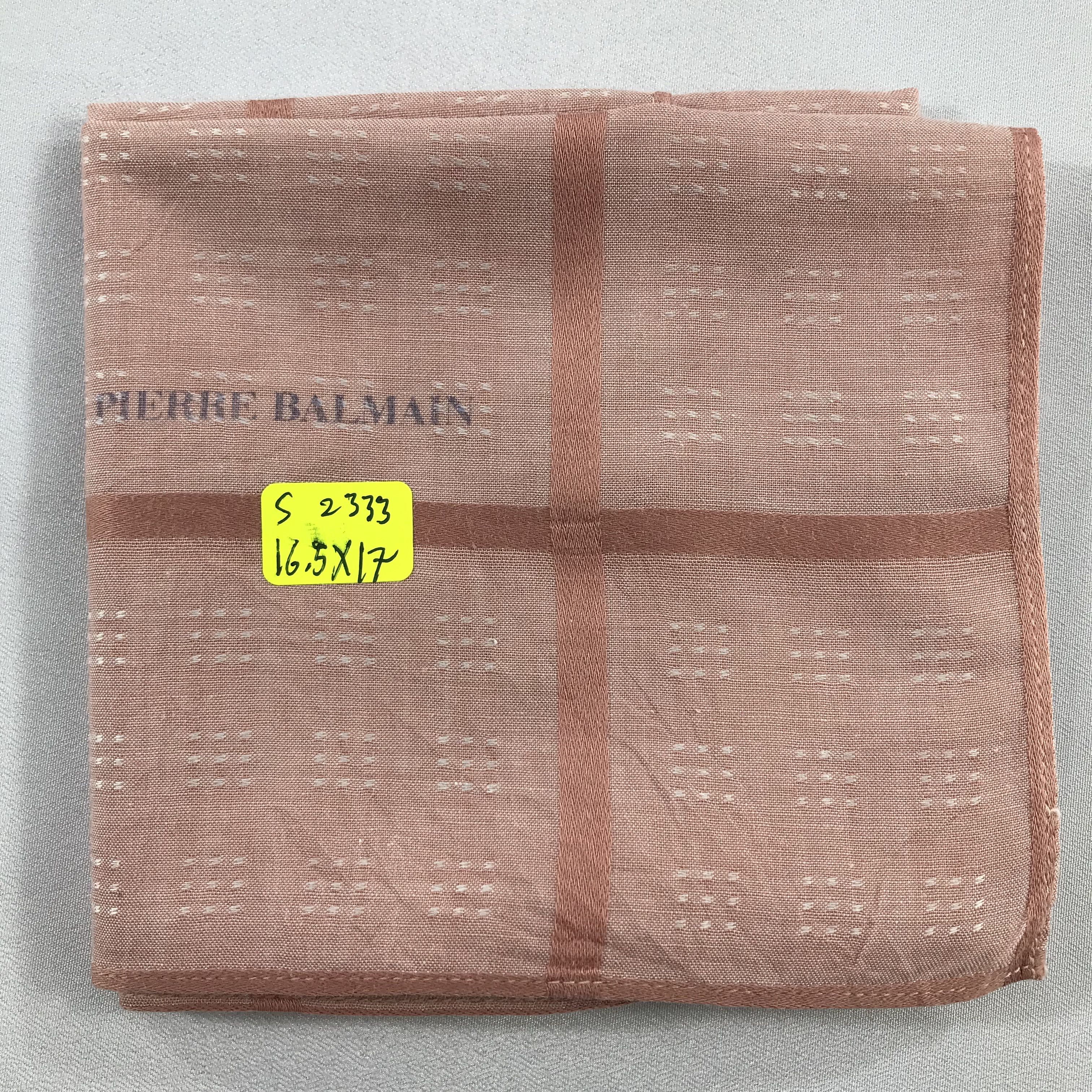 Pierre Balmain × Vintage Pierre Balmain Bandana / Handkerchief / Neckerchief - S2333 Size ONE SIZE - 5 Thumbnail