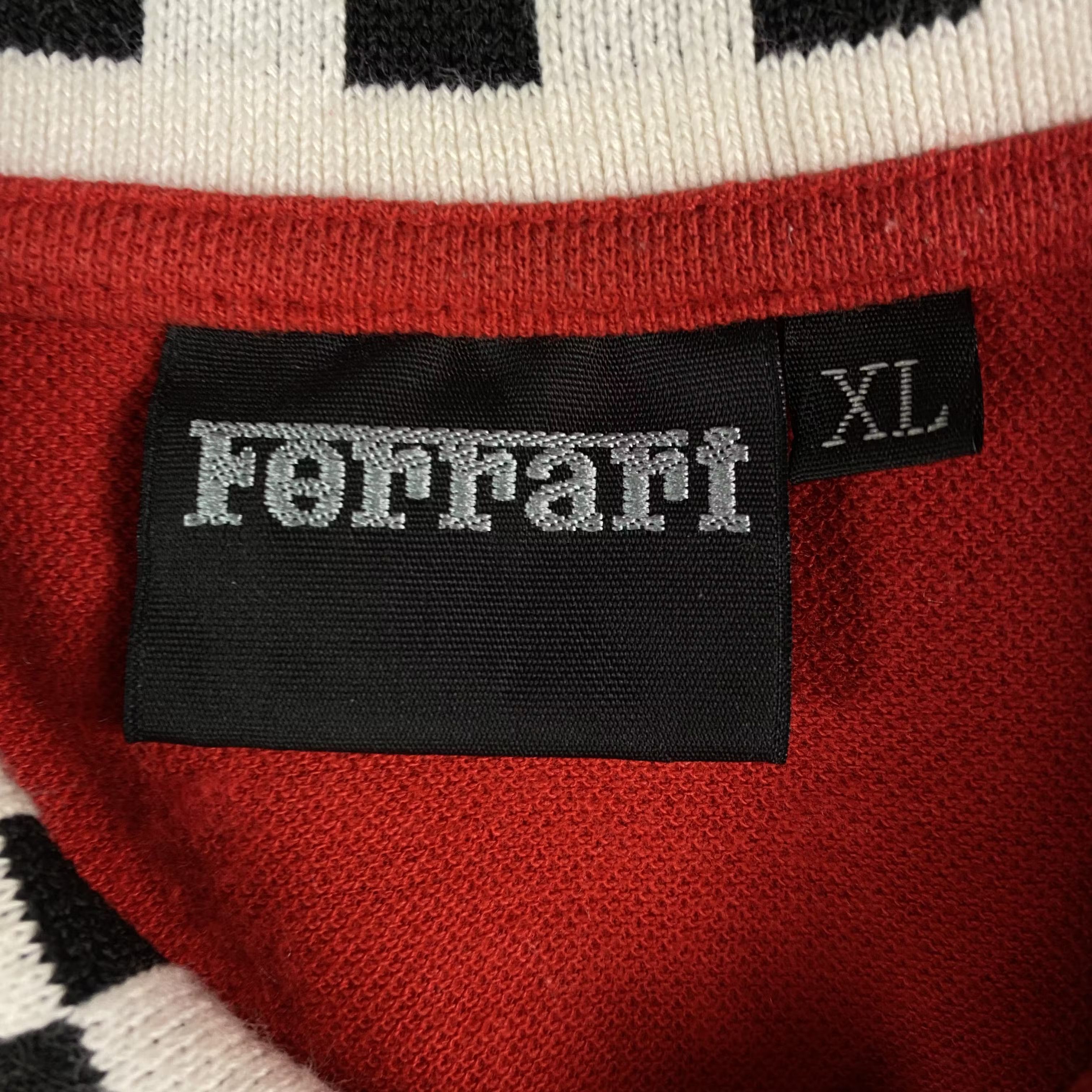 Ferrari × Vintage Mens Polo T Shirt Ferrari Size XL Bridgestone Size US XL / EU 56 / 4 - 5 Thumbnail