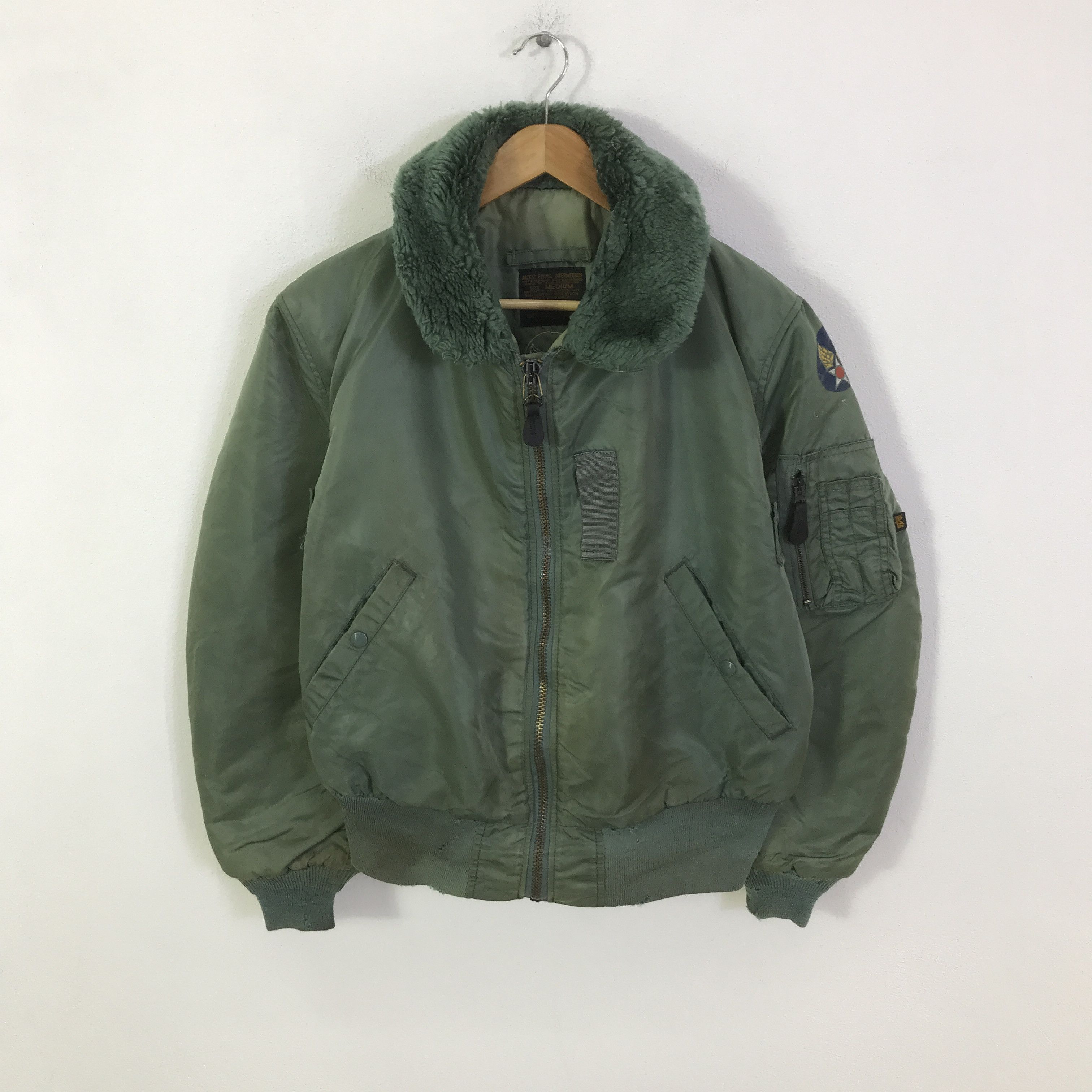 Alpha Industries alpha industries faded bombers jacket K116B20 Size US M / EU 48-50 / 2 - 1 Thumbnail