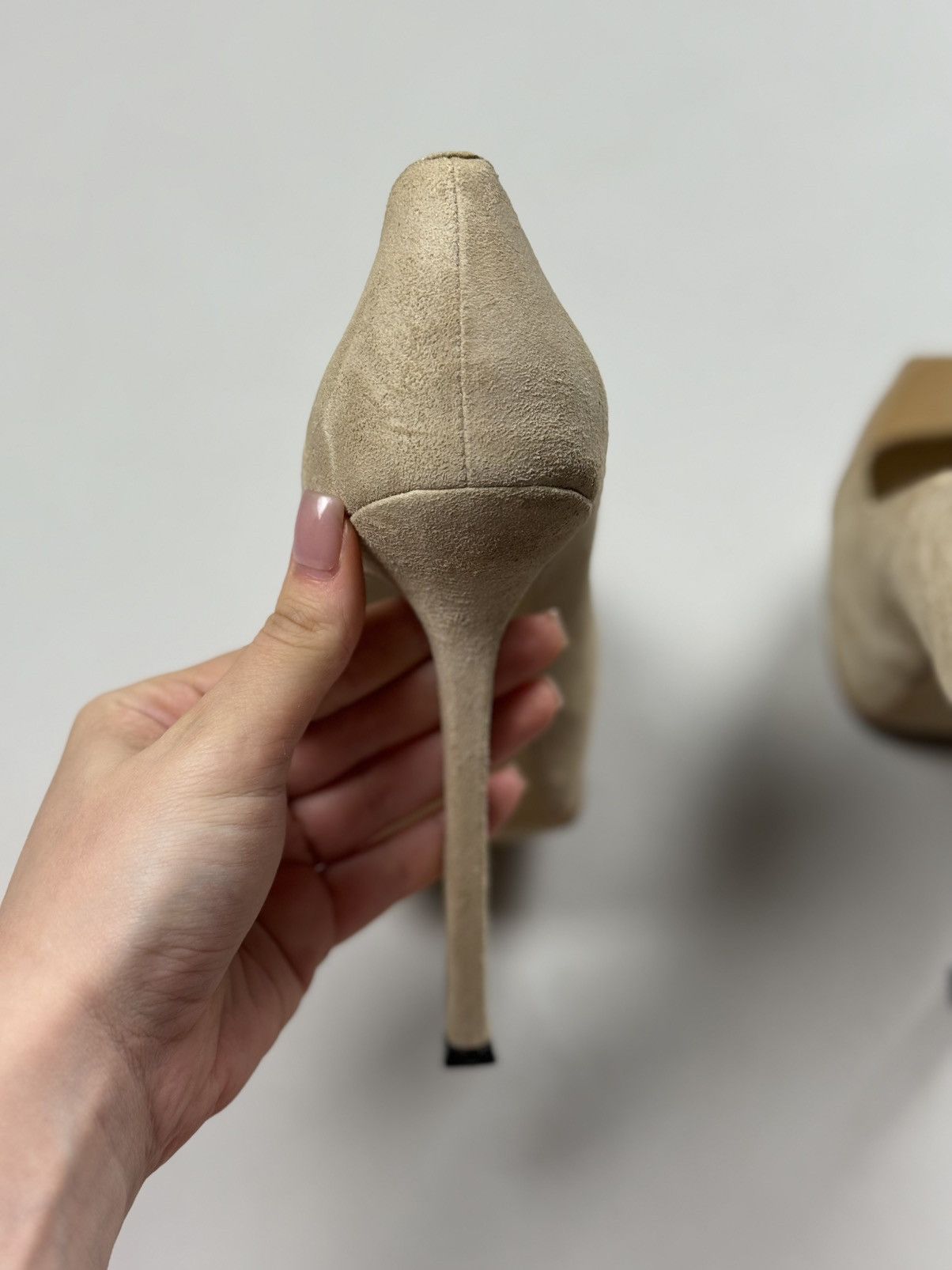 Yves Saint Laurent YSL Yves Saint Lauren Tribute Two Cap Toe Pump Heels Shoes Size US 9 / IT 39 - 15 Thumbnail