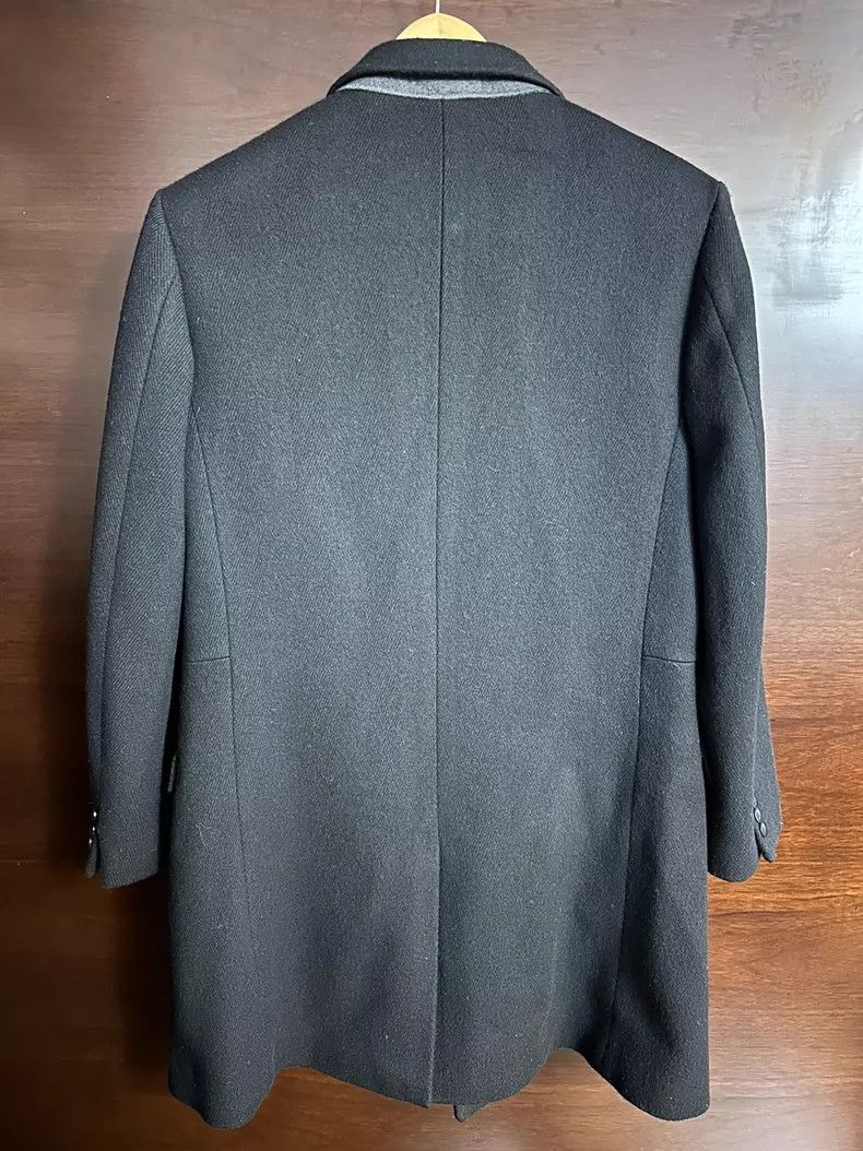 Givenchy Givenchy Black Wool and Cashmere Blend Overcoat 4 Size US S / EU 44-46 / 1 - 4 Thumbnail