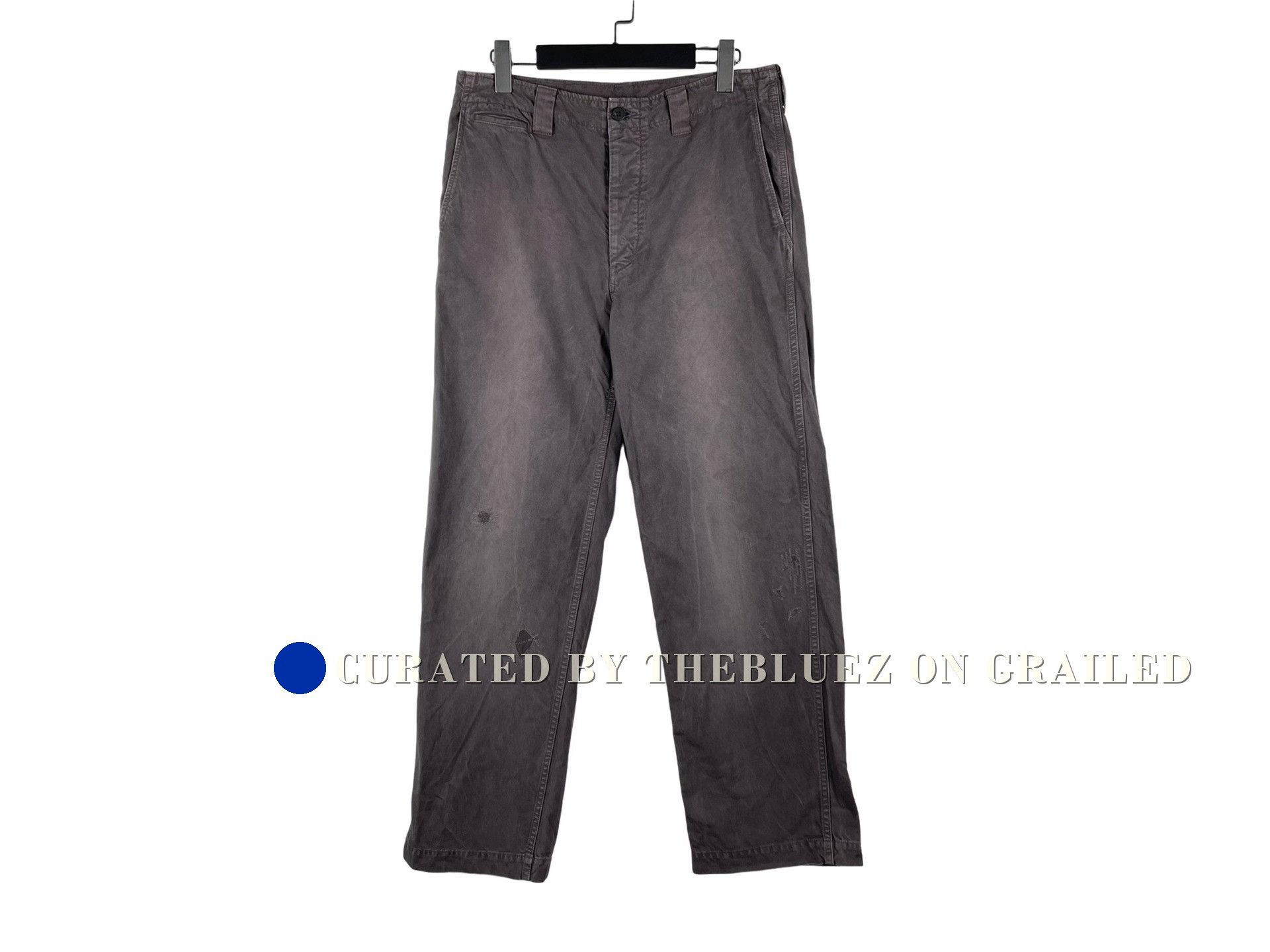 Visvim WIDE CHINO PANTS CRASH | Grailed