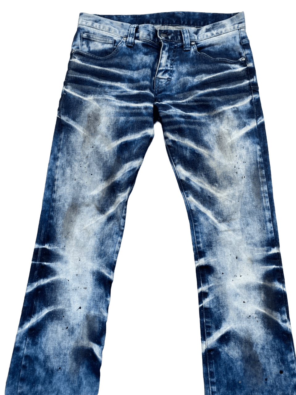Tornado Mart Tornado Mart Bleach Mark Slim Jeans Size US 30 / EU 46 - 3 Thumbnail
