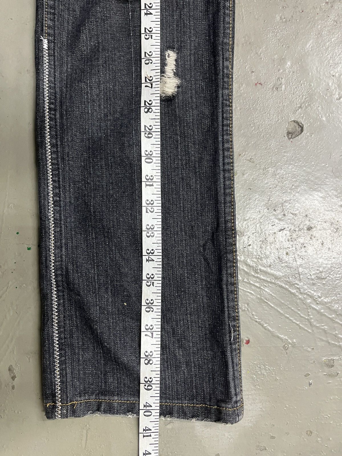 Number (N)ine Number (N)ine ‘Give Peace A Chance’ Patch Jeans Size US 32 / EU 48 - 17 Thumbnail