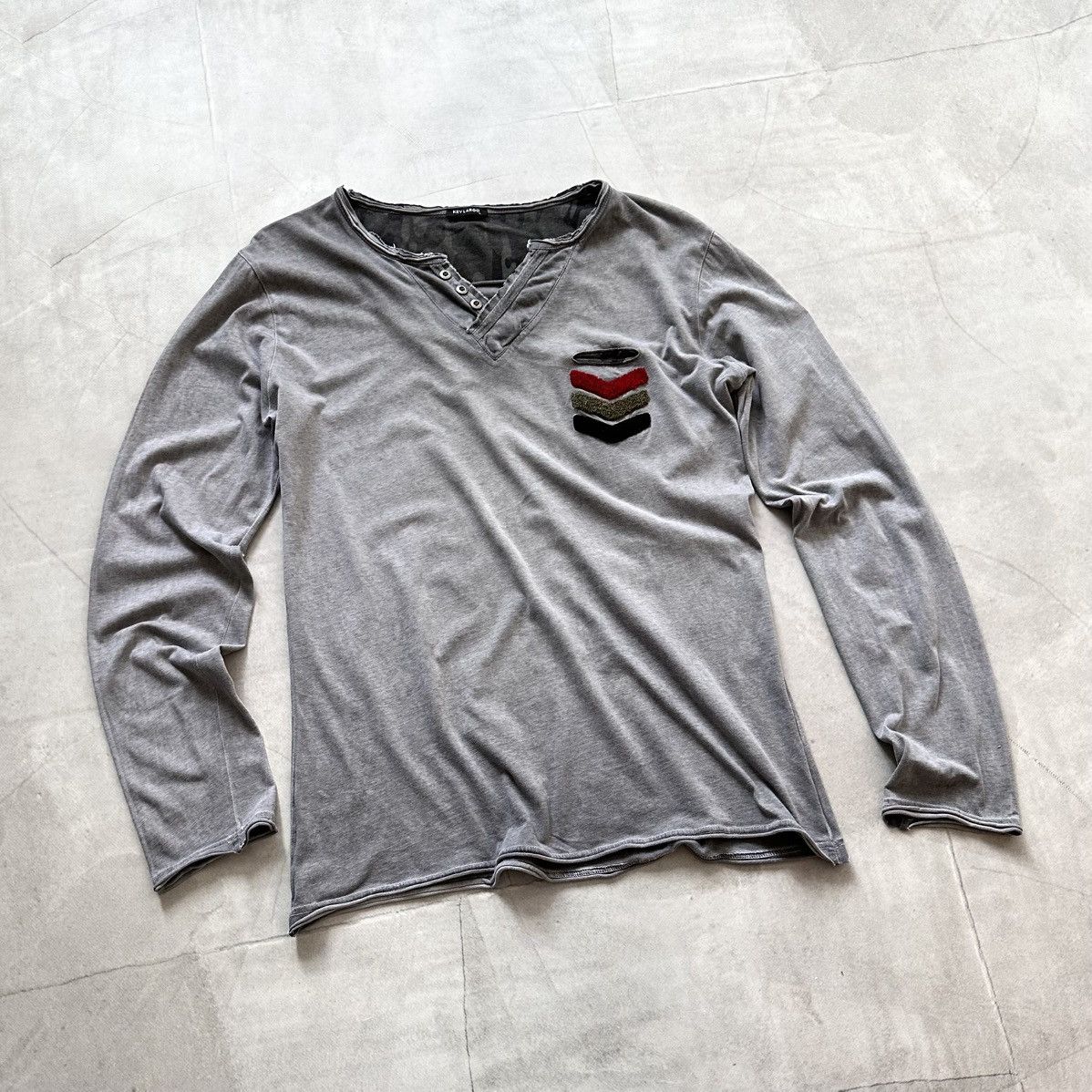 Hysteric Glamour × Undercover Army Chevron If Six Was Nine LGB Vibe Long Sleeve T Shirt Size US L / EU 52-54 / 3 - 6 Thumbnail