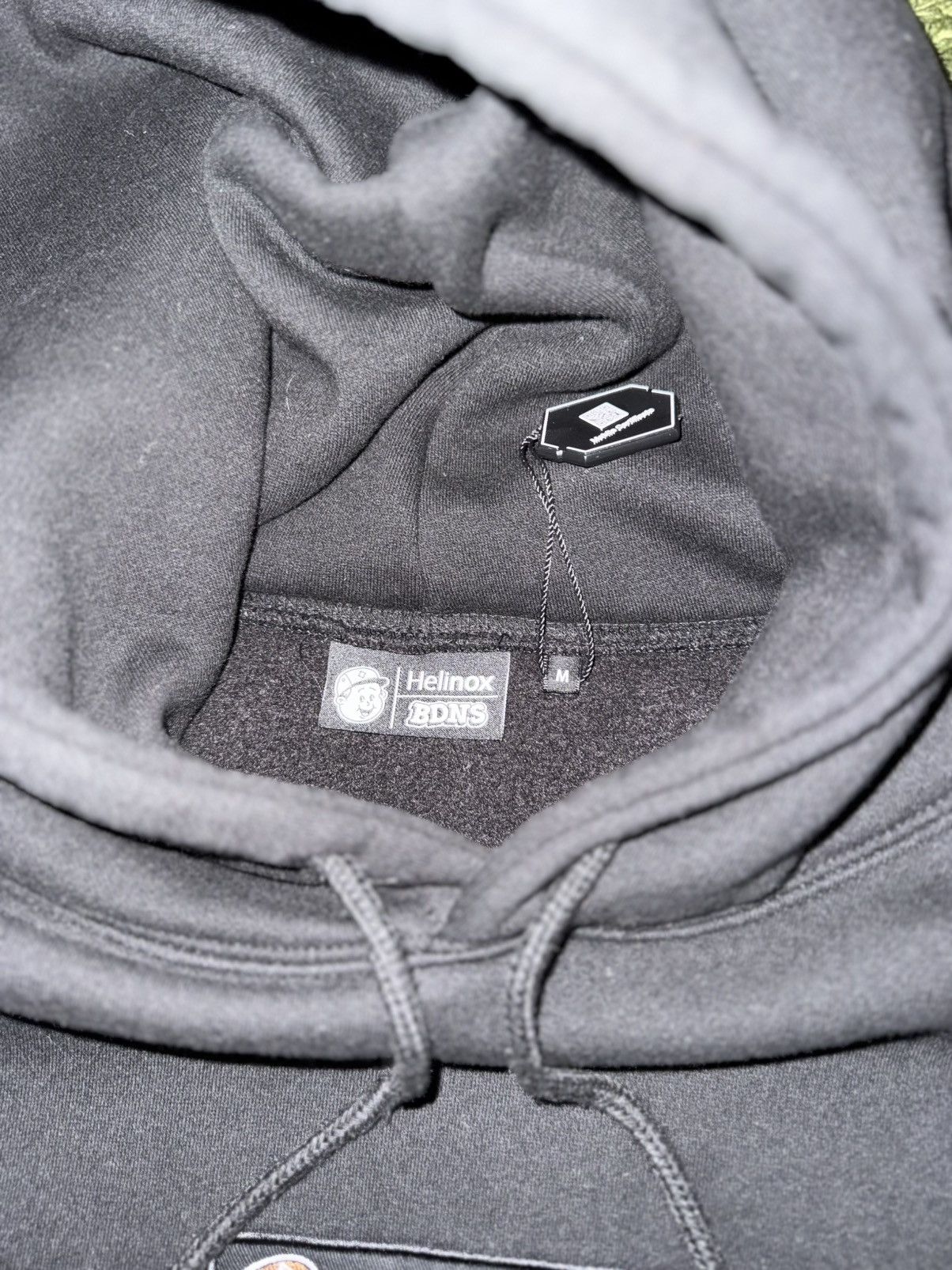 Japanese Brand [M] Helinox x BDNS Box Logo Hoodie Black Size US M / EU 48-50 / 2 - 3 Thumbnail