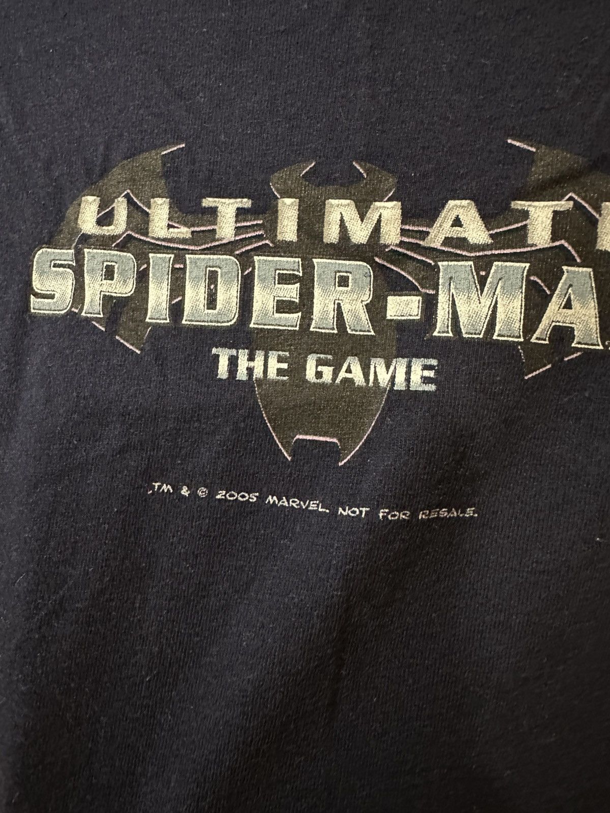 Marvel Comics × Vintage RARE Ultimate Spider-Man game 2005 Venom Promo T-shirt Size US L / EU 52-54 / 3 - 6 Thumbnail