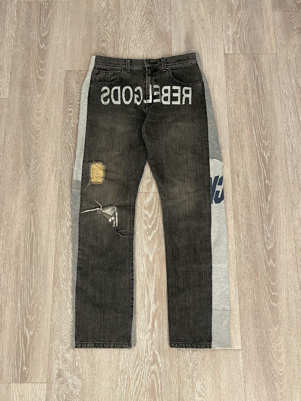 Undercover AW02 Witches Cell Division REBELGODS Hybrid Pants Size US 29 - 2 Thumbnail
