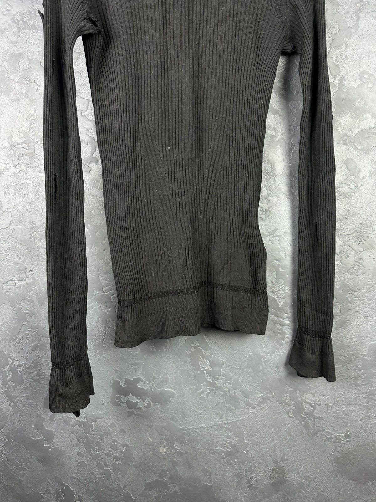 Moncler Moncler Womens Maglione Tricot Ciclista Turtleneck Hand Made Size L / US 10 / IT 46 - 6 Thumbnail
