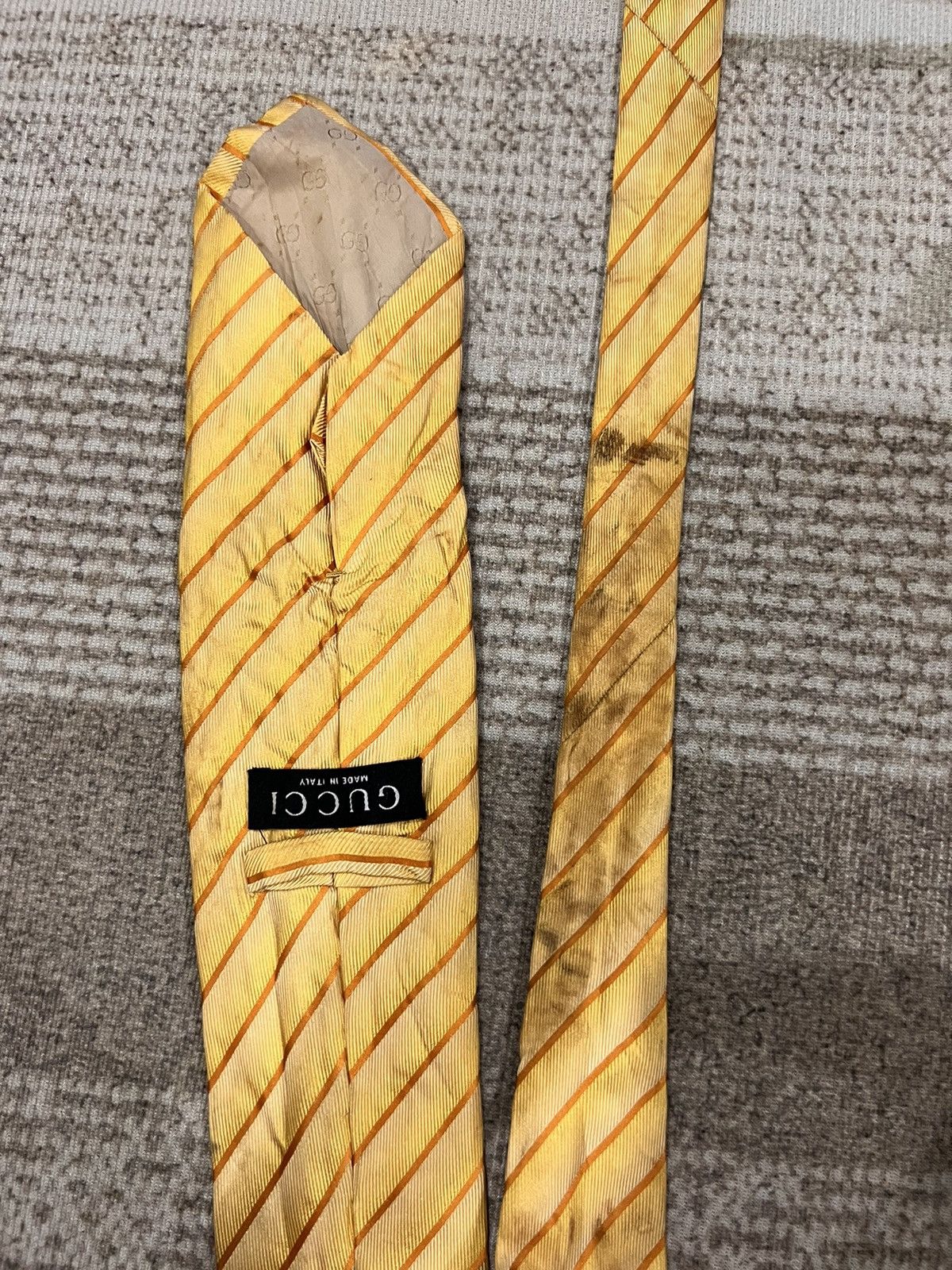 Gucci Gucci Slik Tie Size ONE SIZE - 10 Thumbnail
