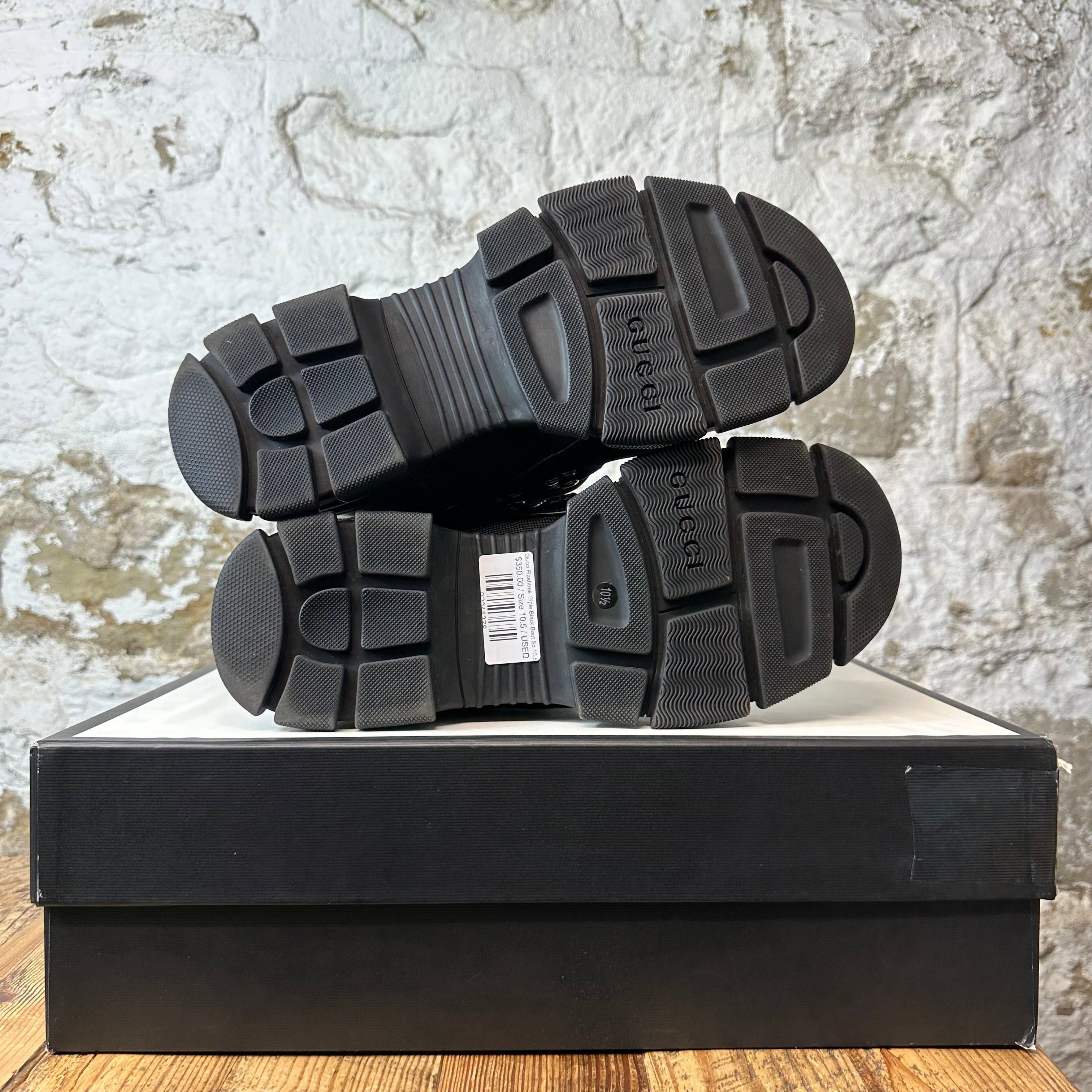 Gucci Gucci Flashtrek Triple Black Boot Sz 10.5 Size US 10.5 / EU 43-44 - 4 Thumbnail