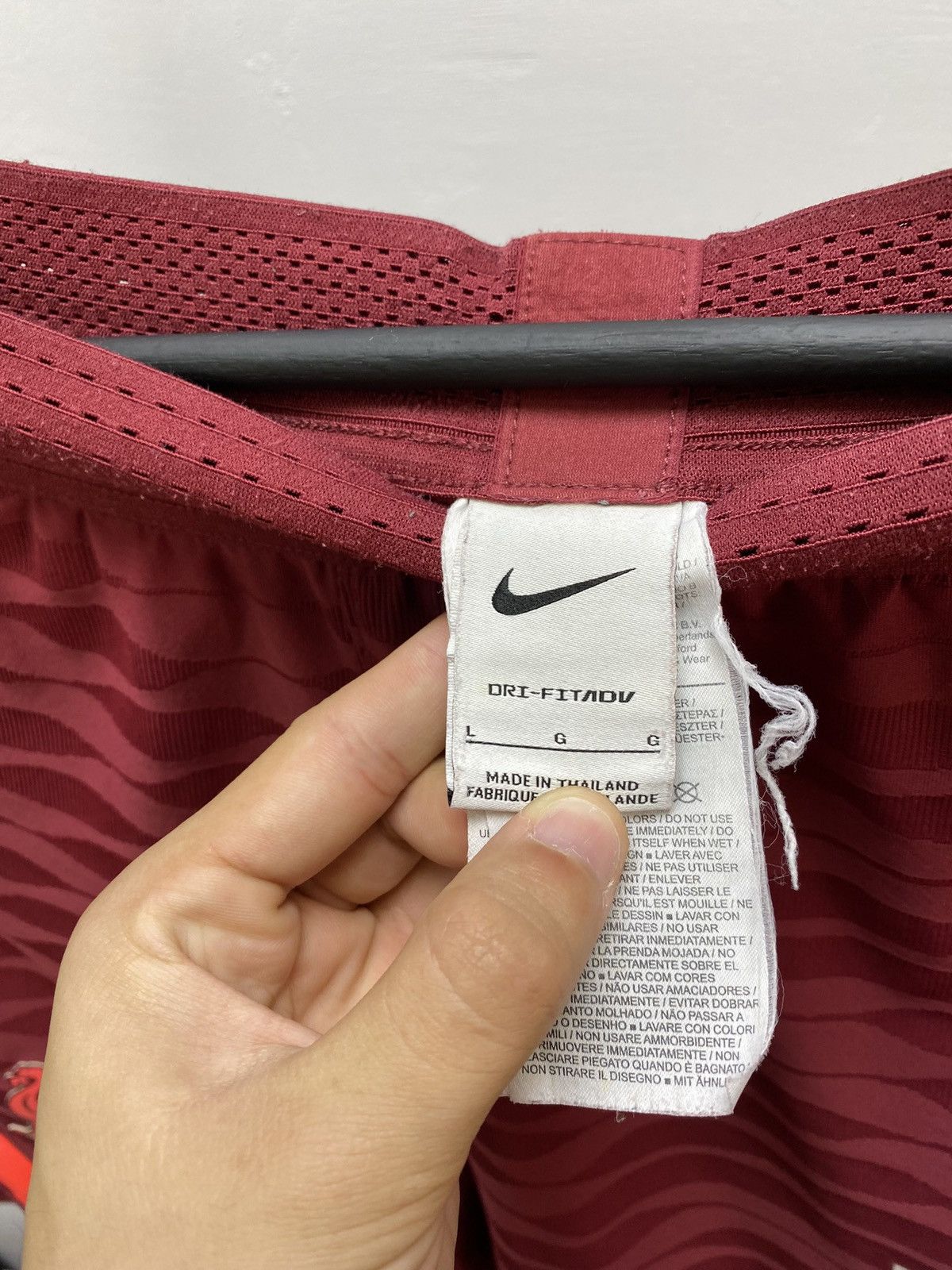 Nike Nike Liverpool 2021 2022 #77 James Norris Match Shorts Size US 34 / EU 50 - 14 Thumbnail