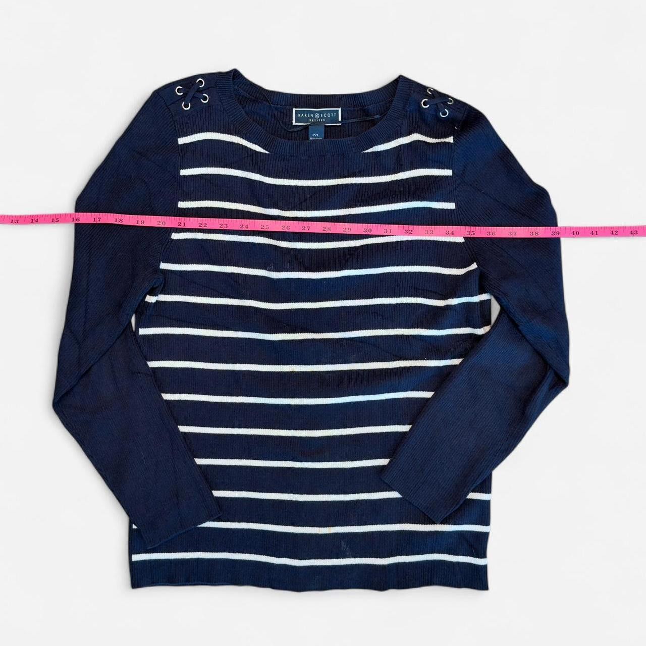 Other Karen Scott Women's navy blue Jumpers Size US 27 - 5 Thumbnail
