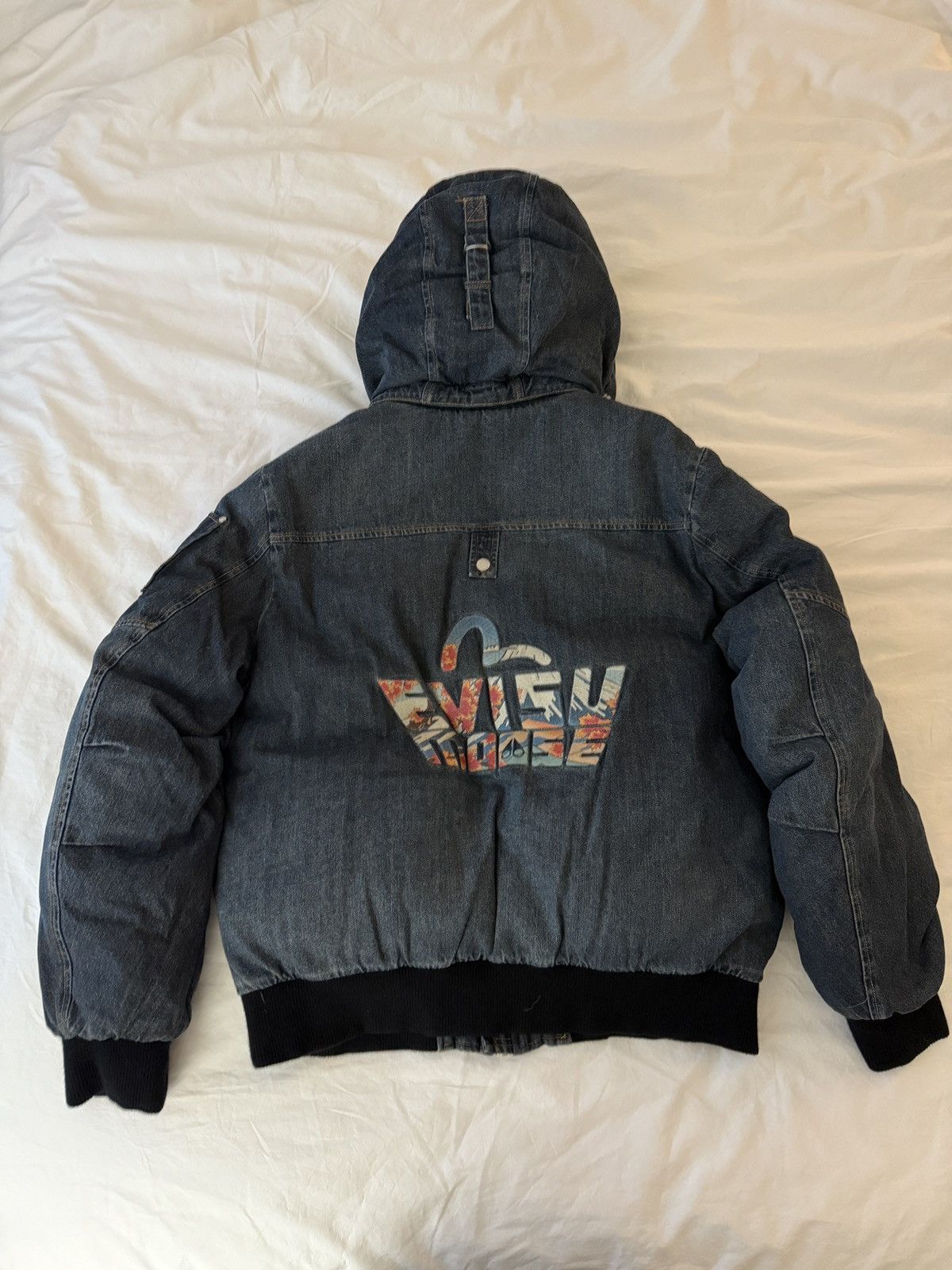 Moose Knuckles Moose Knuckles x Evisu Denim Bomber Size US L / EU 52-54 / 3 - 2 Thumbnail