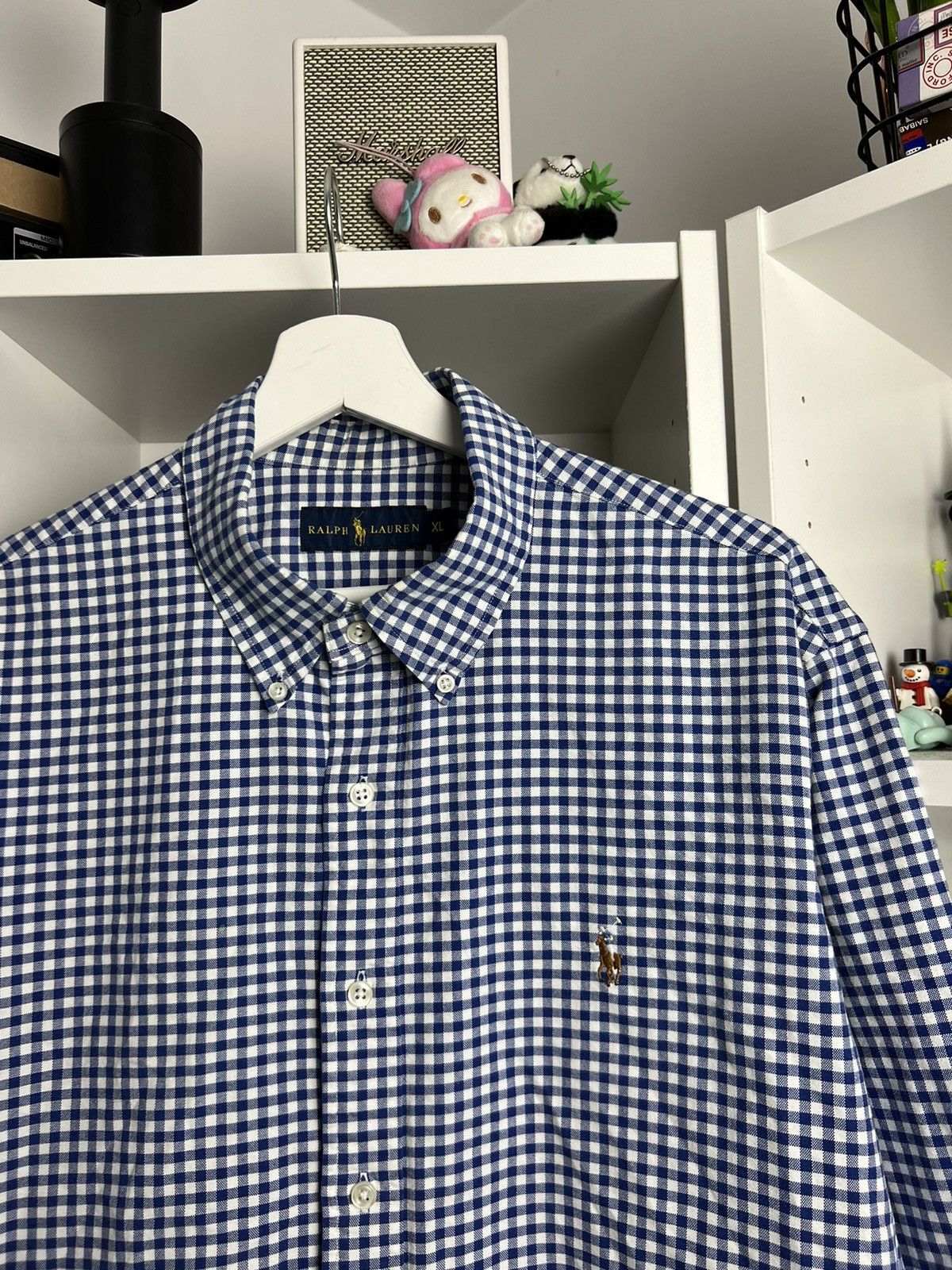 Polo Ralph Lauren × Ralph Lauren × Vintage Vintage Y2K Polo Ralph Lauren checked shirt XL designer rare Size US XL / EU 56 / 4 - 3 Thumbnail