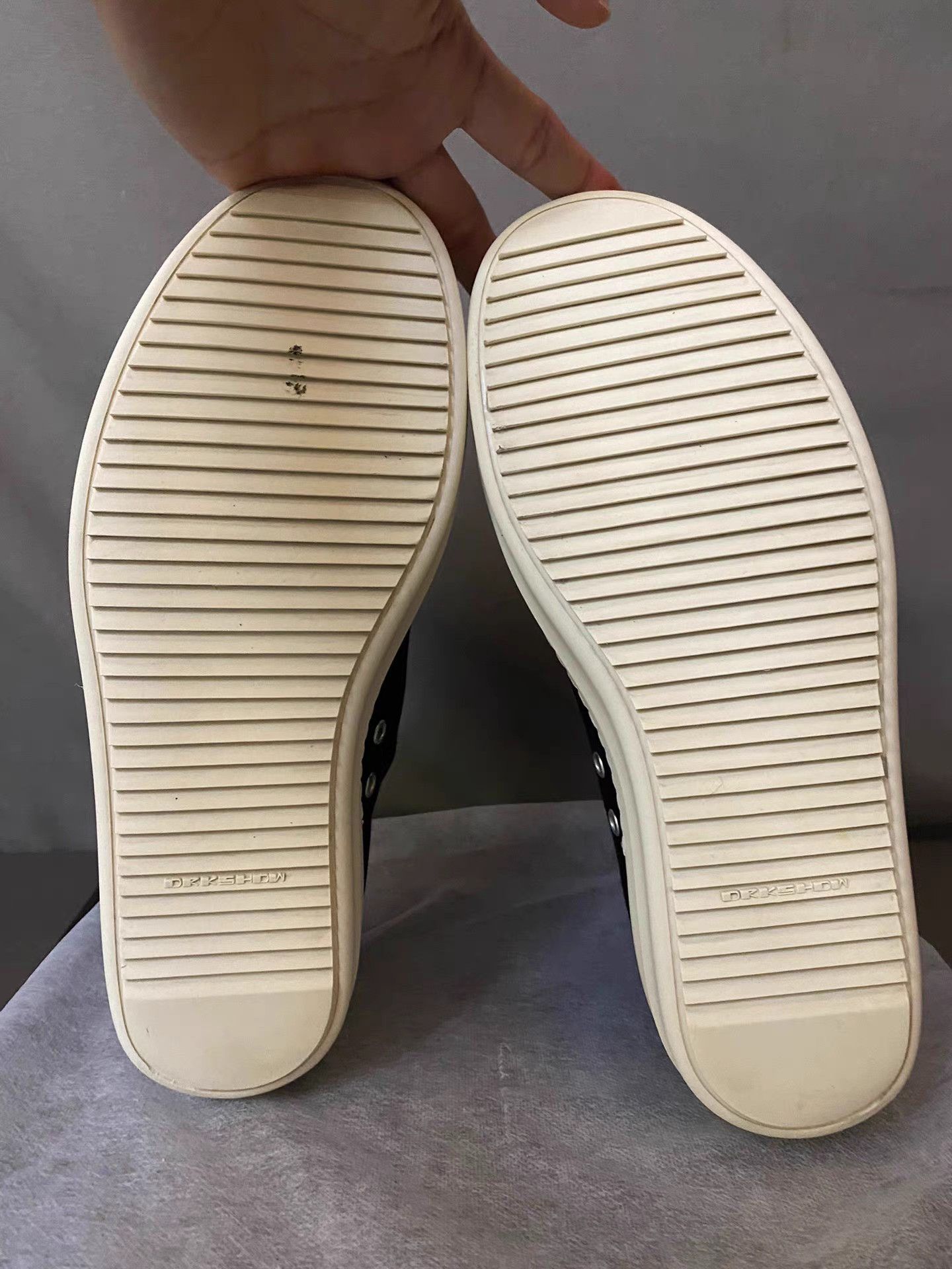 Rick Owens Rick Owens DRKSHDW satin low top sneakers Size US 9 / EU 42 - 5 Thumbnail