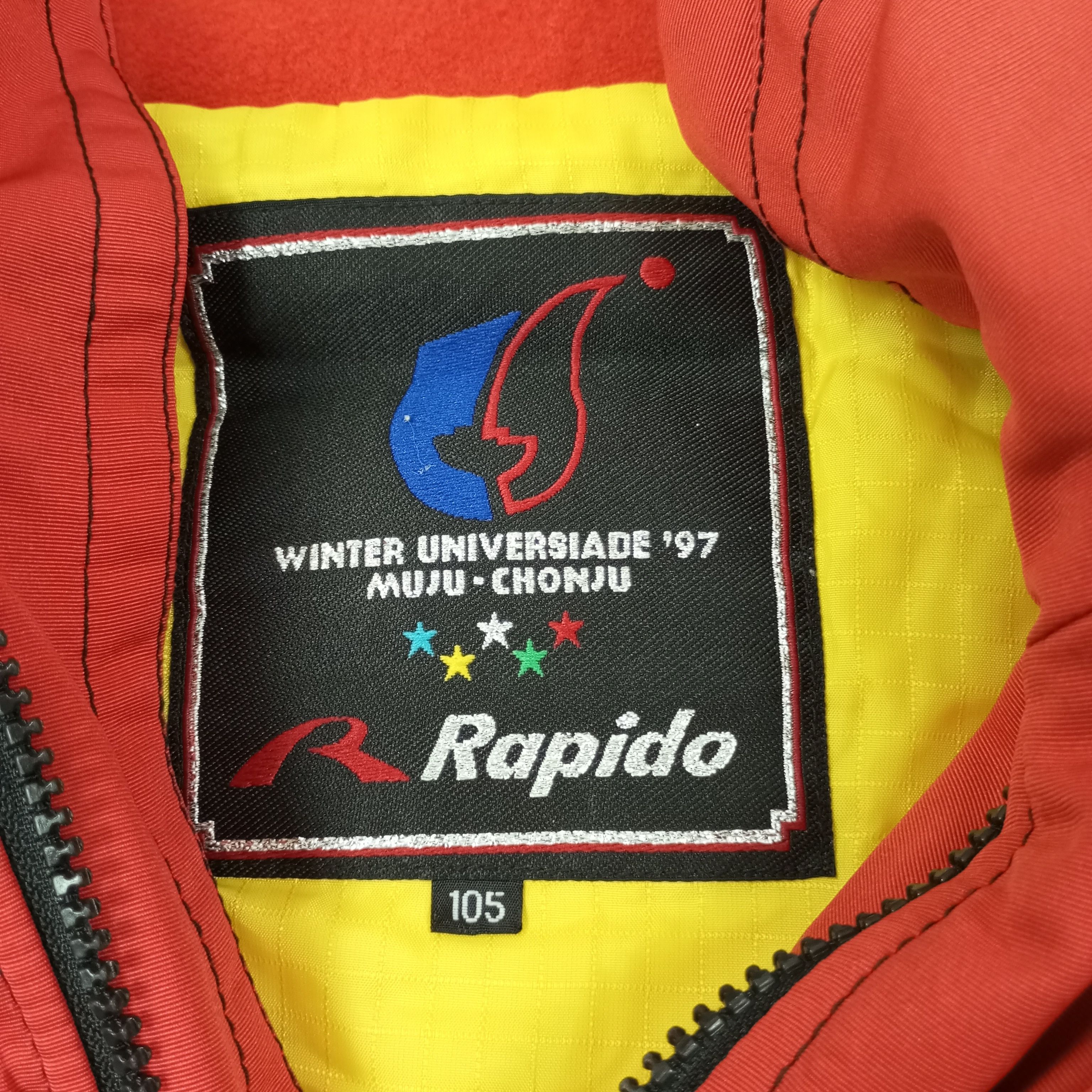Vintage Rapido Winter Style Half Zipper Jacket c251n Size US XXL / EU 58 / 5 - 8 Thumbnail
