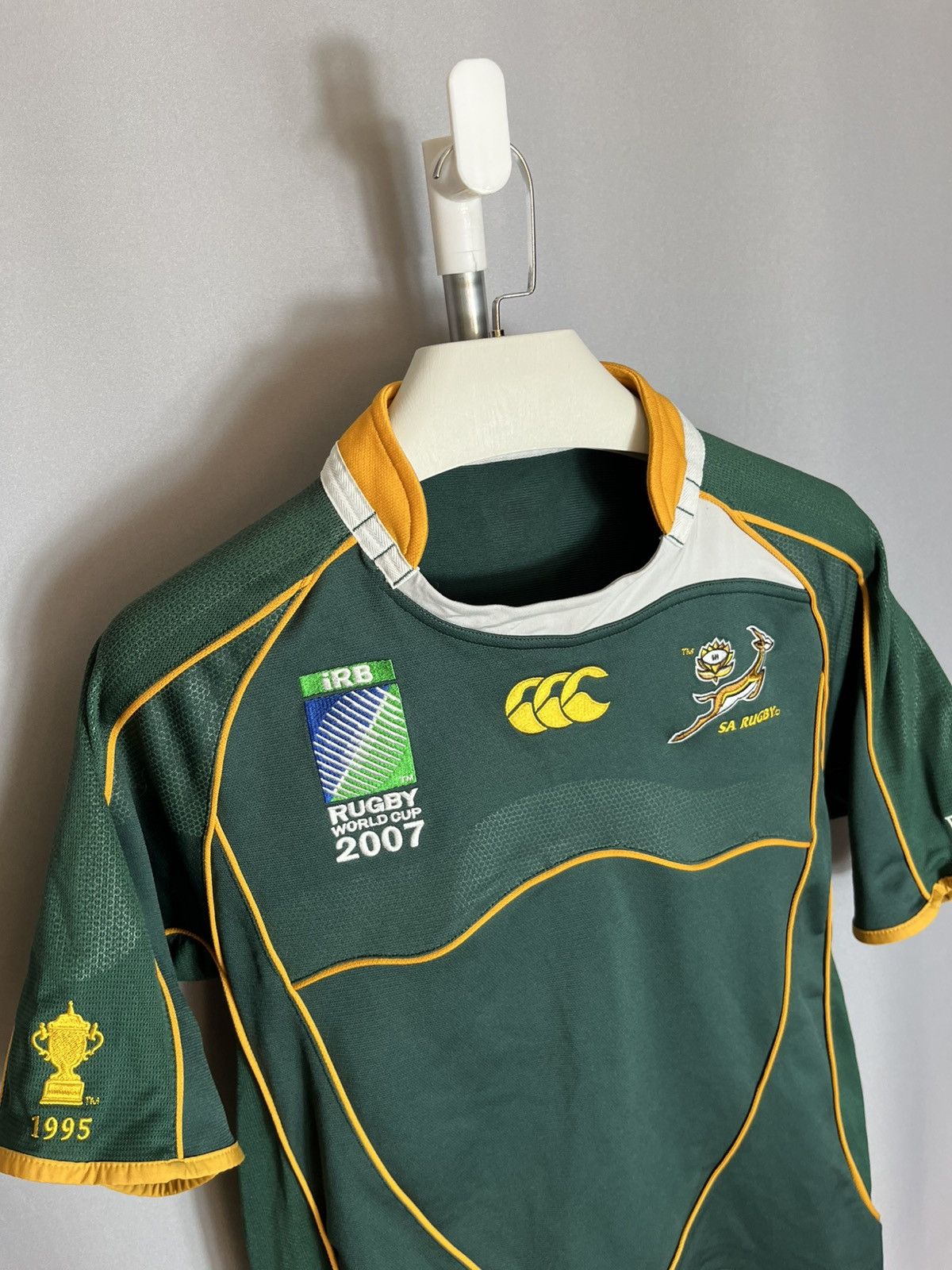Canterbury of New Zealand South Africa irb rugby world cup 2007 champions jersey match Size US M / EU 48-50 / 2 - 2 Thumbnail