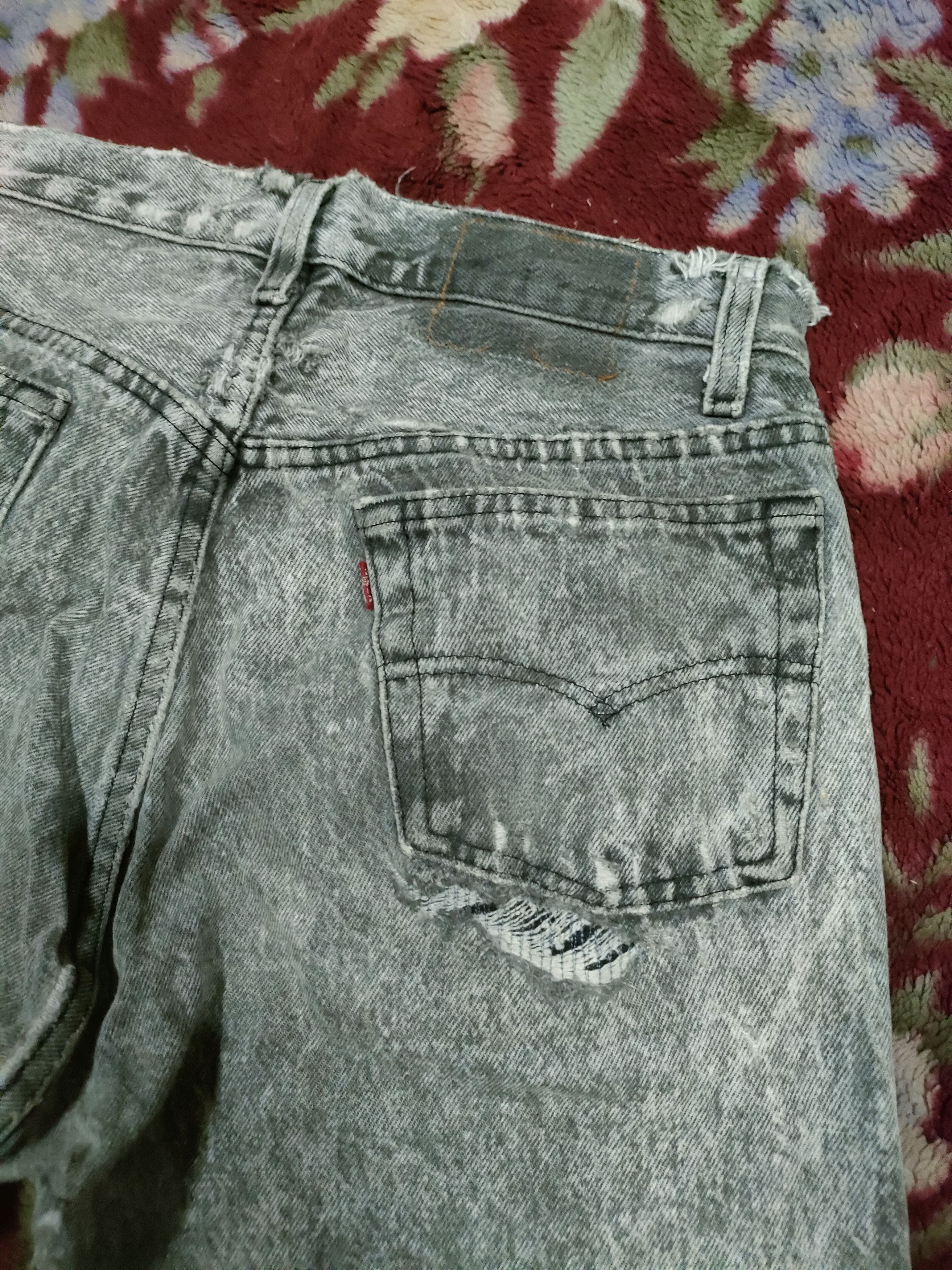 Levi's Vintage Distressed Levi's Stone Wash Size US 30 / EU 46 - 8 Thumbnail