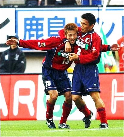 Japanese Brand kashima antlers 00/01 longsleeves home shirt #13 Yanagisawa Size US L / EU 52-54 / 3 - 14 Thumbnail
