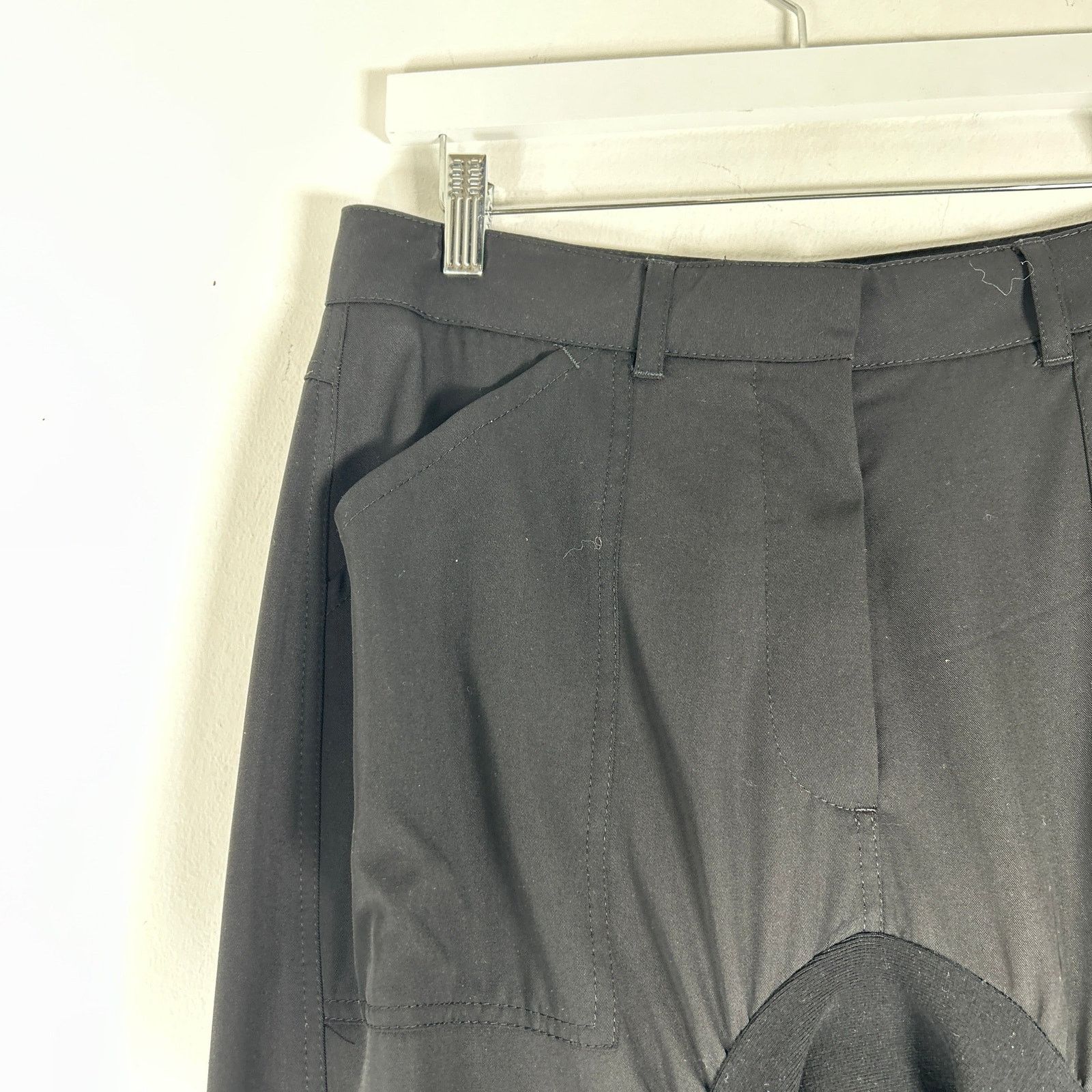 Stella McCartney Stella Maccartney Ruffles Black Pants Size 32 Size 28" / US 6 / IT 42 - 3 Thumbnail
